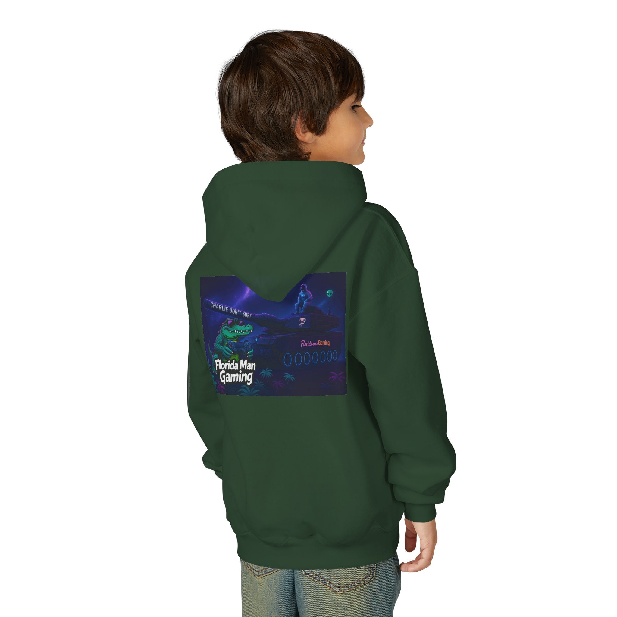 Youth Heavy Blend Hooded Sweatshirt