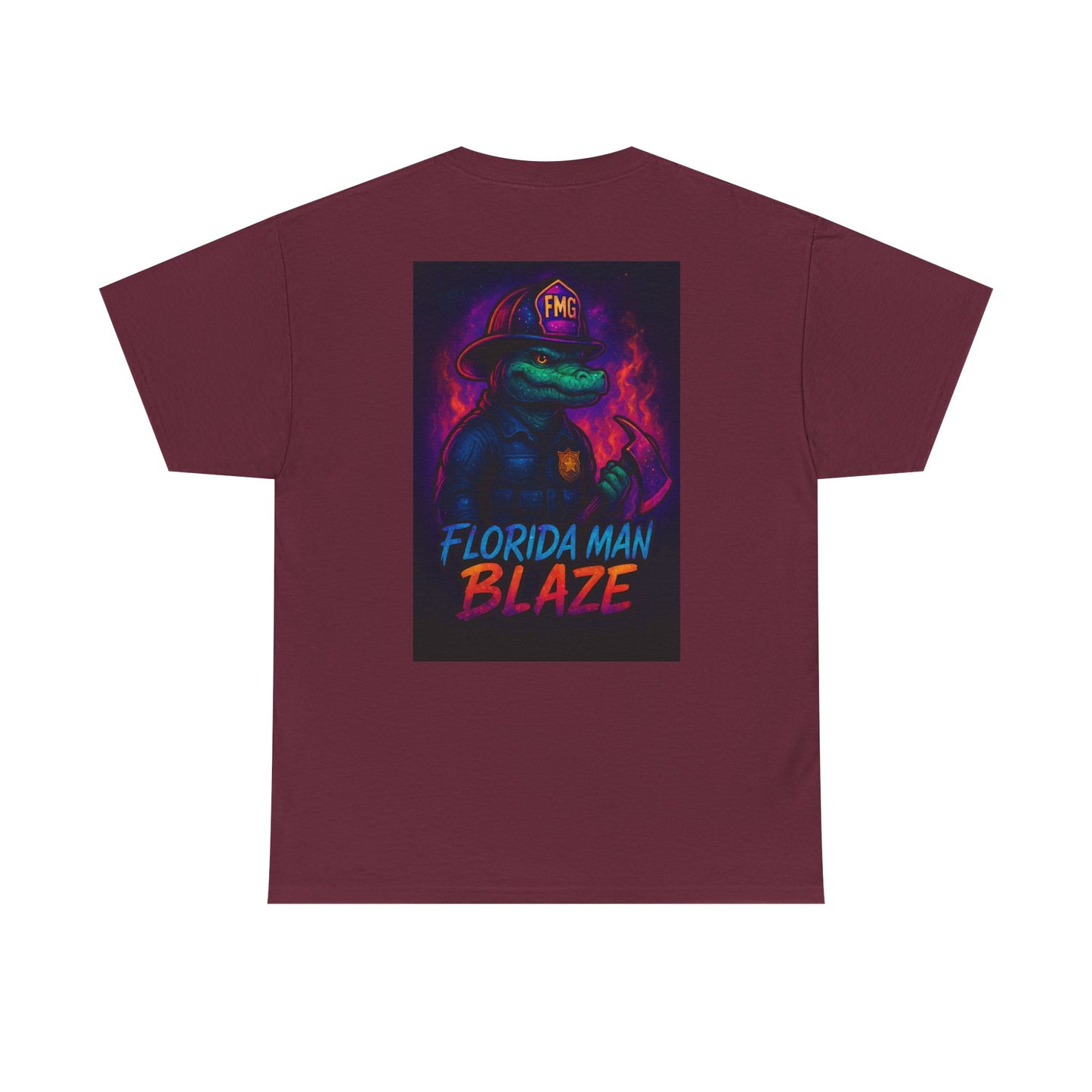 Florida Man Heroes Tee - Unisex Cotton T-Shirt, Funny Gift, Casual Wear, Unique Design, Quirky Florida Apparel