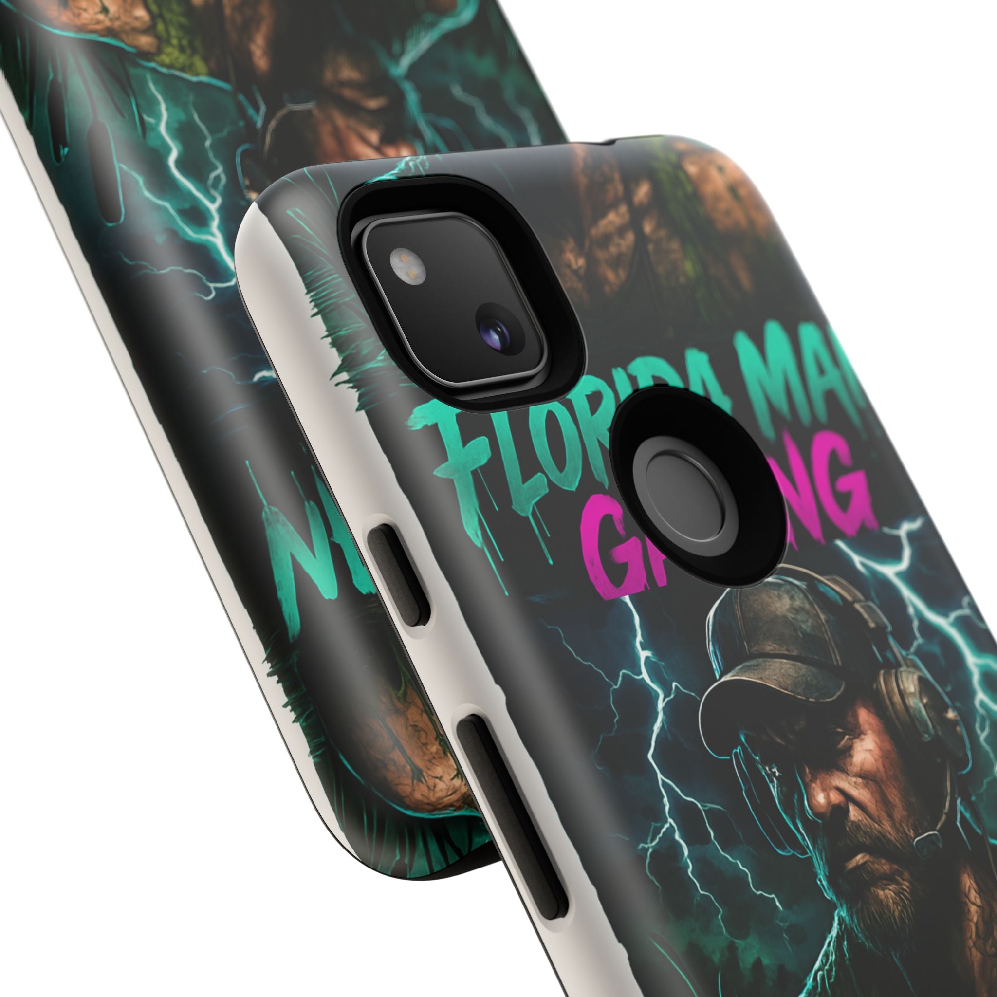 Phone Case - Florida Man Gaming Mascot Rising from the Swamp Tough Case