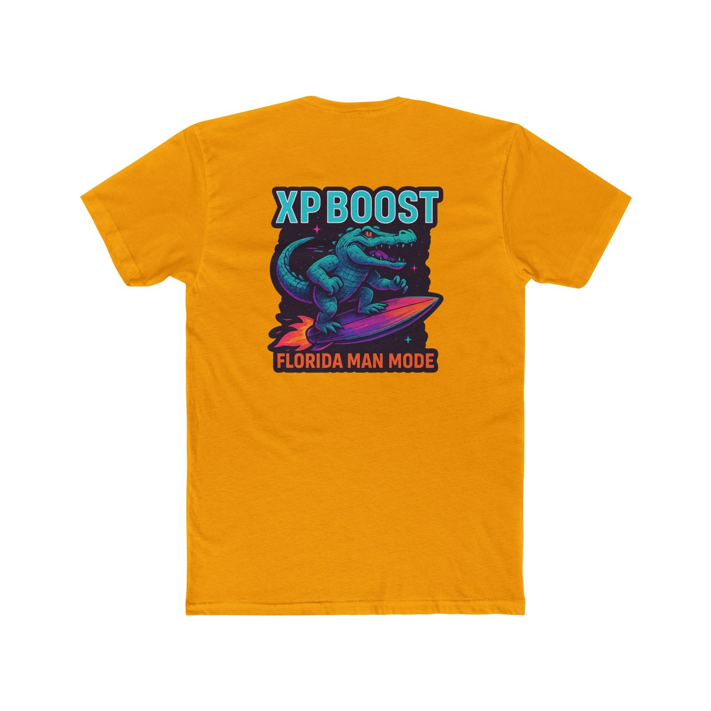 Florida Man Crew Tee: Gaming Humor Shirt, Fun Gift for Gamers, Unisex Tee for Parties, Retro Style Casual Wear, Unique Birthday Present