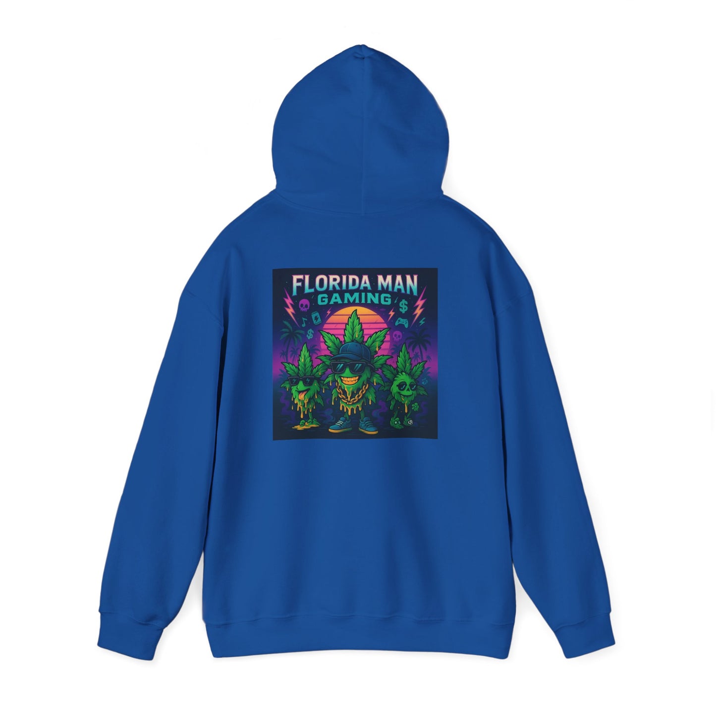 Gamer Hooded Sweatshirt with Colorful Monster Design, Unisex Hoodie for Gaming Lovers, Perfect Gift for Birthdays, Cosplay, and Holidays