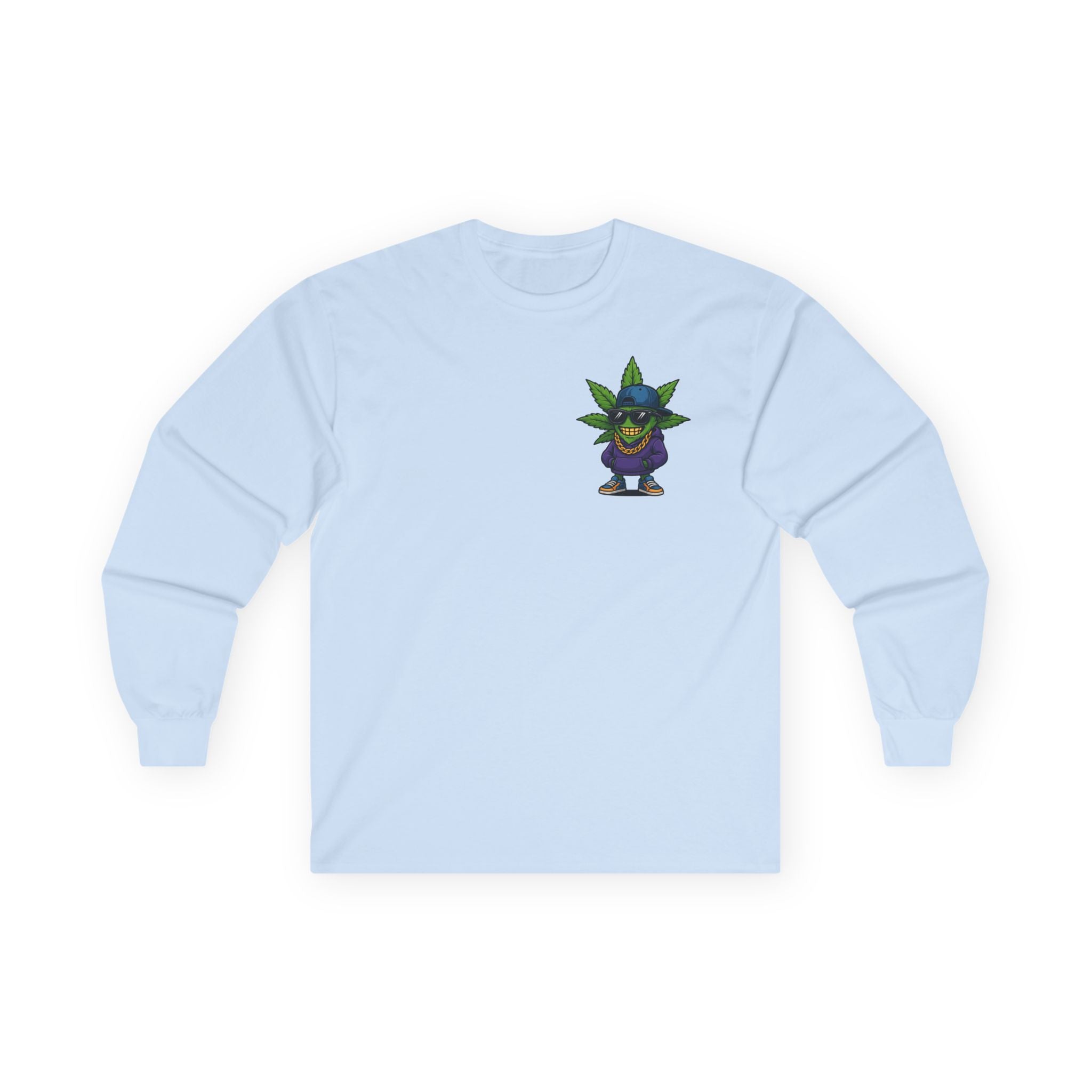 Florida Man Gaming Long Sleeve Tee - Unisex Cotton Shirt for Gamers, Halloween, Gift, Streetwear, Weed Culture