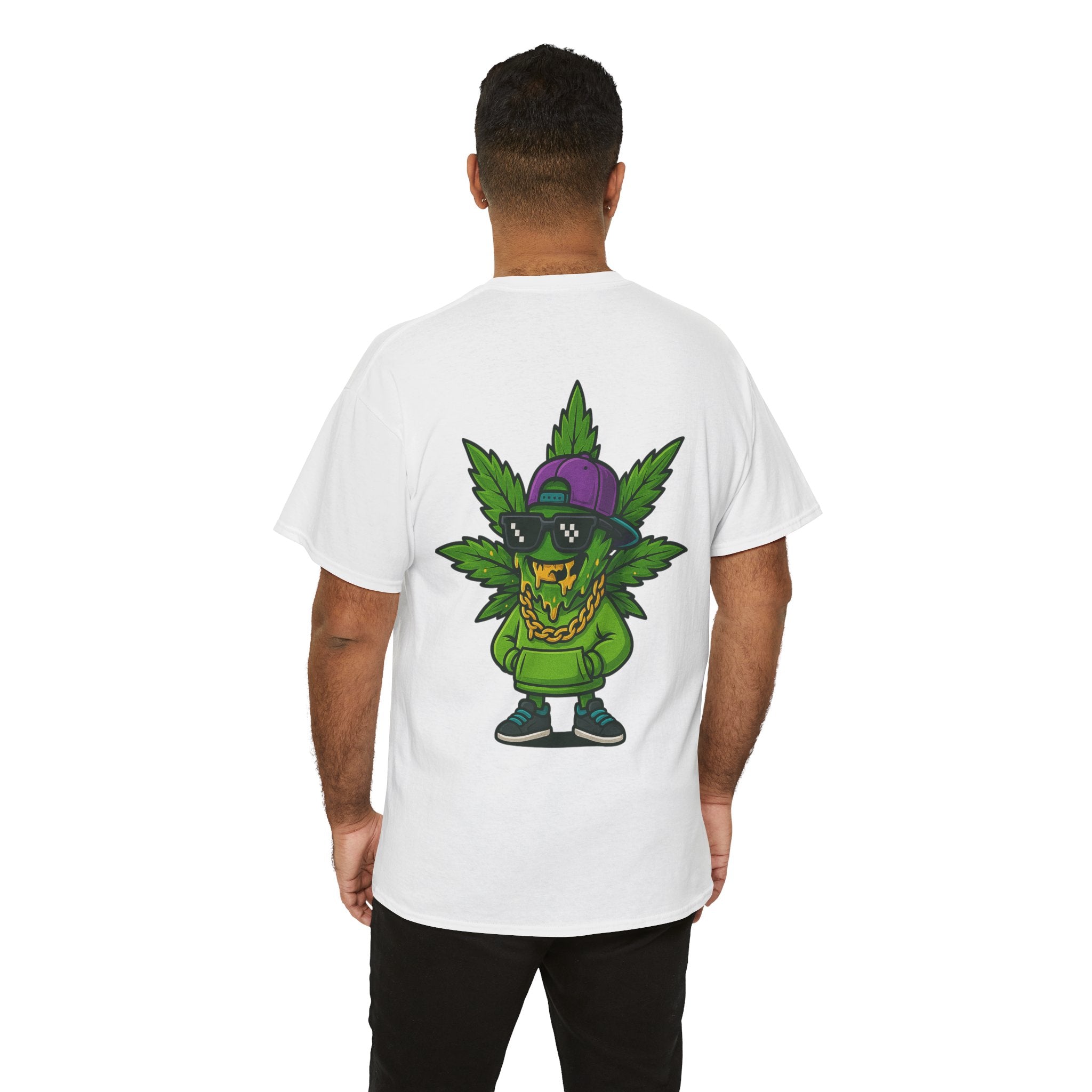 Cool Cannabis Vibe Unisex Tee - Stoner Gift, Weed Lovers Shirt, Hip Hop Style Tee, Indoor/Outdoor Wear, Party Wear