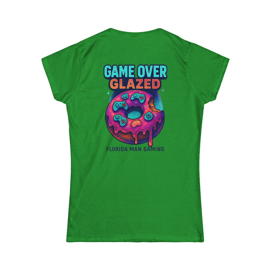 Gaming-Inspired Women's Softstyle Tee - Perfect for Gamers, Nerds, Birthday Gifts, Gaming Events, Casual Wear
