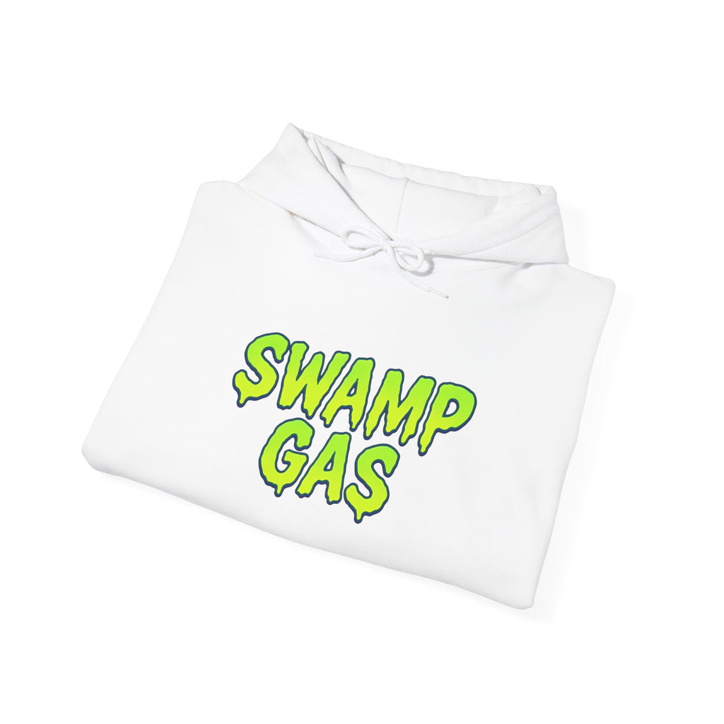 Swamp Gas Unisex Hoodie, Funny Graphic Sweatshirt, Eco-Friendly Apparel, Comfortable Casual Wear, Perfect for Fall Fashion
