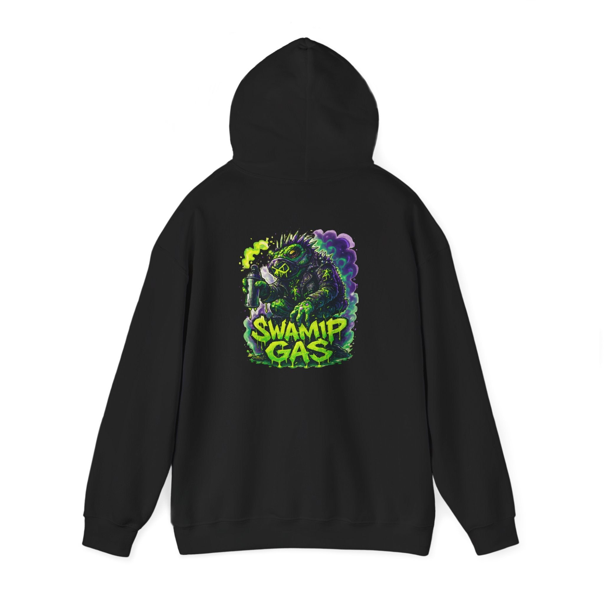 Swamp Gas Unisex Hoodie, Fun Graphic Sweatshirt, Gift for Halloween, Unique Streetwear, Cozy Layering Piece