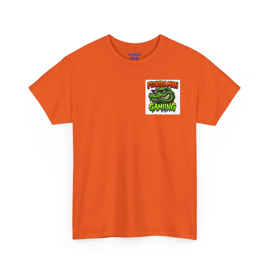 Florida Man Gaming Tee, Unisex Cotton Shirt, Fun Gaming Shirt, Casual Wear, Gift for Gamers, Trendy Graphic Tee
