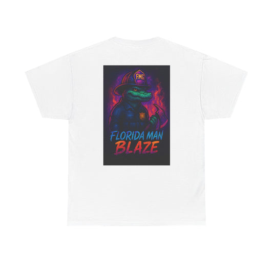 Florida Man Heroes Tee - Unisex Cotton T-Shirt, Funny Gift, Casual Wear, Unique Design, Quirky Florida Apparel