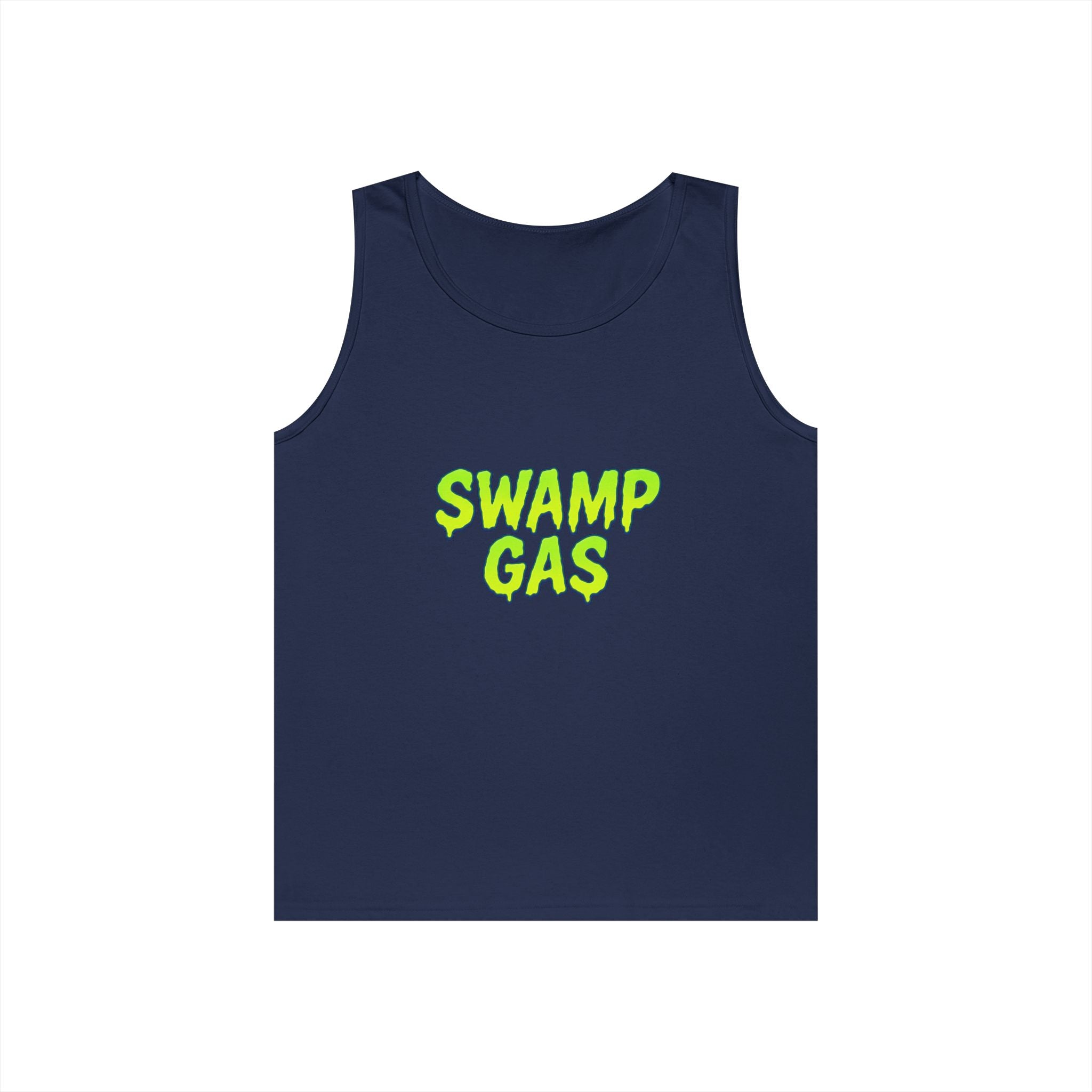 Swamp Gas Unisex Heavy Cotton Tank Top - Fun Summer Wear, Gift for Nature Lovers, Casual Beach Outfit, Eco-Friendly Apparel, Unique [...]