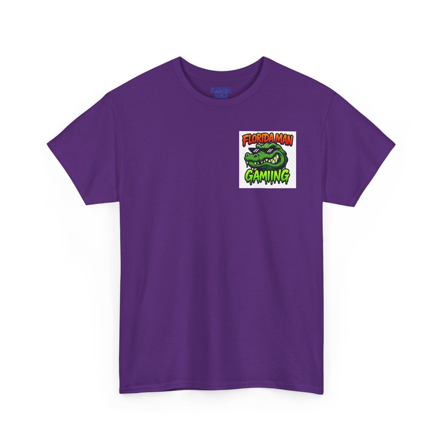 Florida Man Gaming Tee, Unisex Cotton Shirt, Fun Gaming Shirt, Casual Wear, Gift for Gamers, Trendy Graphic Tee