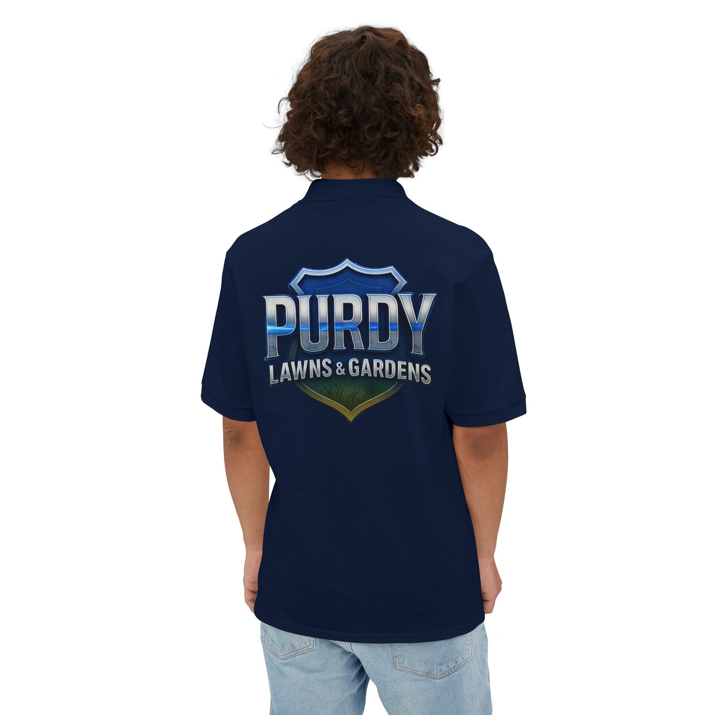 Polo Shirt for Garden Enthusiasts | Stylish Casual Wear, Men's Outdoor Polo, Gift for Gardeners, Spring Fashion
