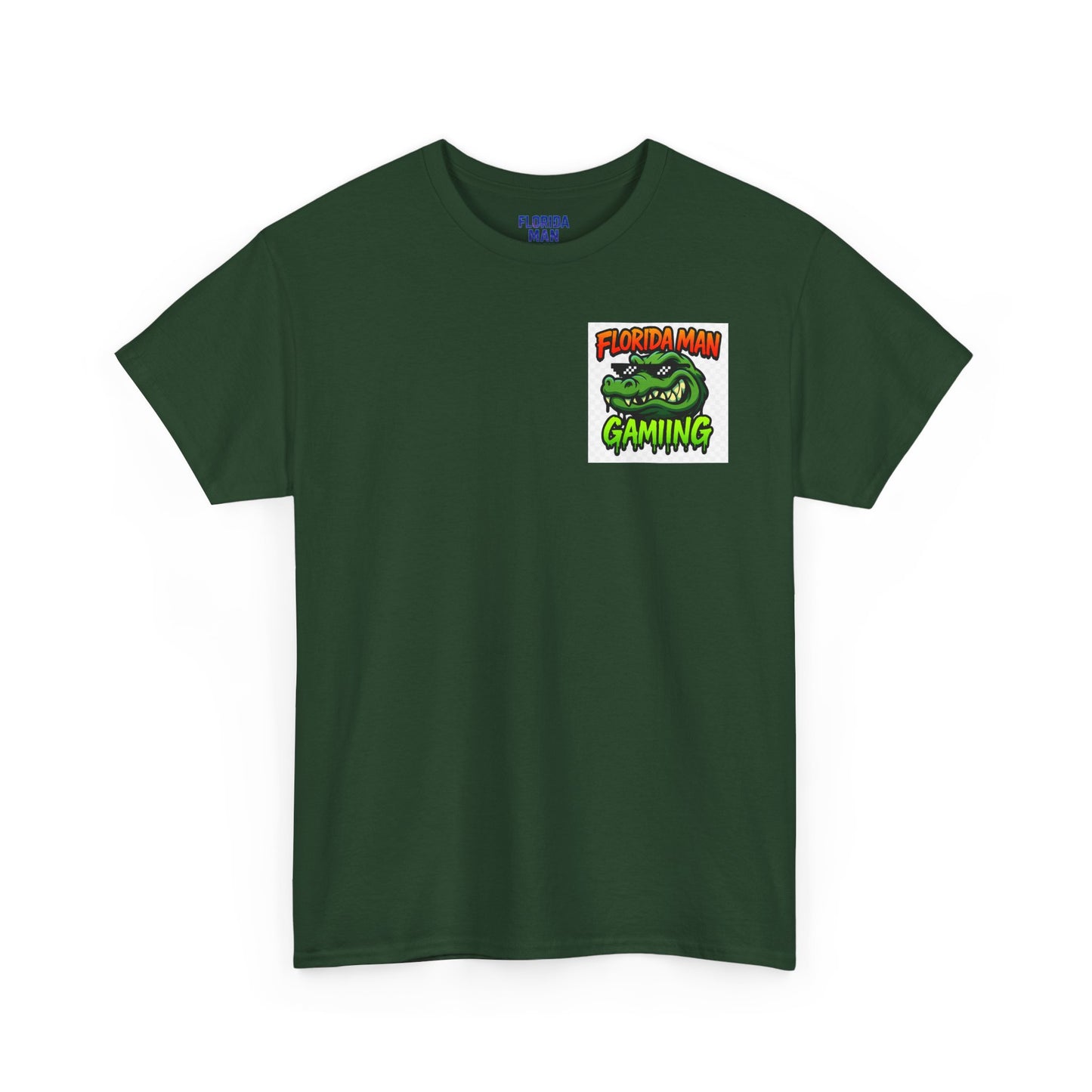 Florida Man Gaming Tee, Unisex Cotton Shirt, Fun Gaming Shirt, Casual Wear, Gift for Gamers, Trendy Graphic Tee
