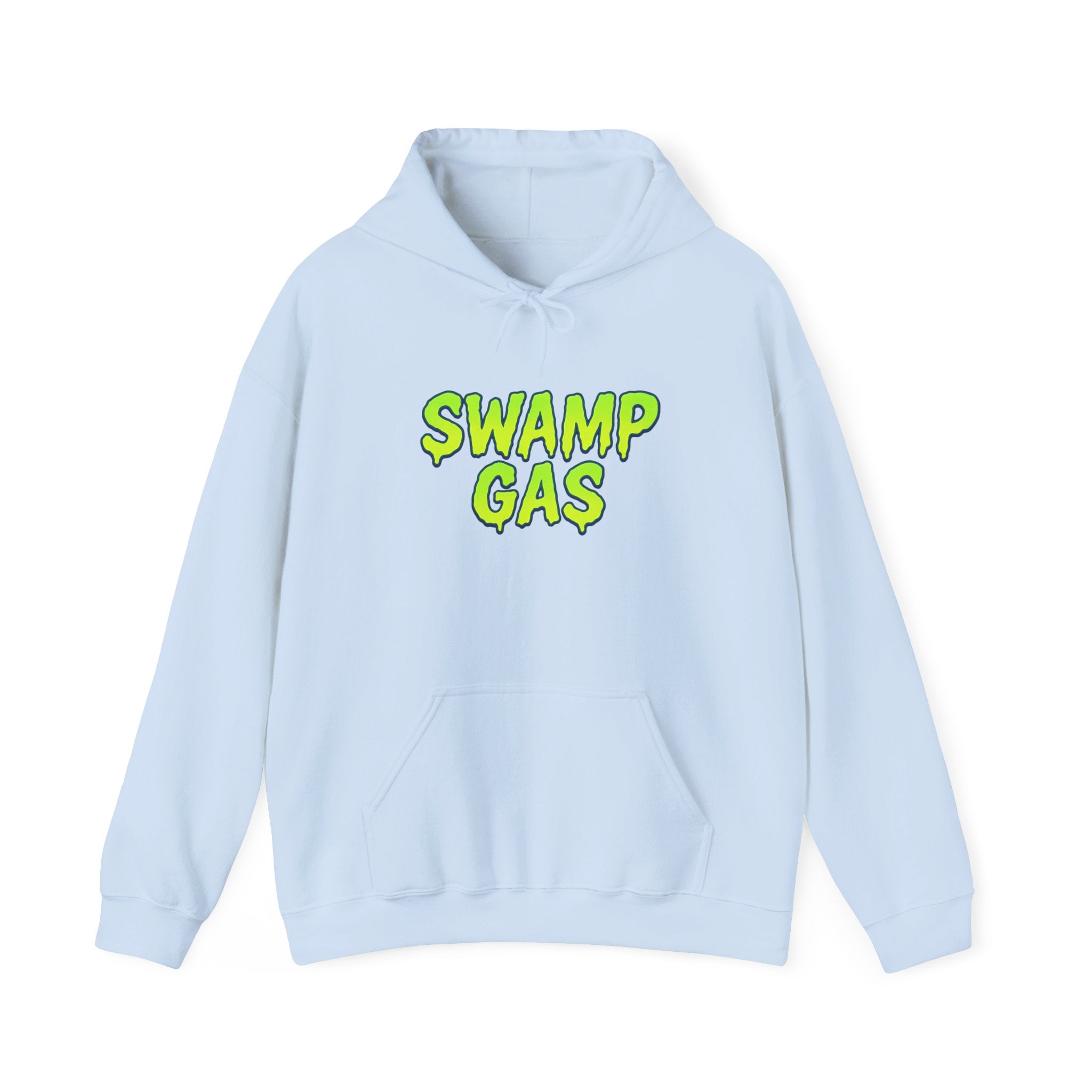 Swamp Gas Unisex Hoodie | Fun Gift for Halloween, Cozy Casual Wear, Unique Graphic Sweatshirt, Quirky Style, Perfect for Fall