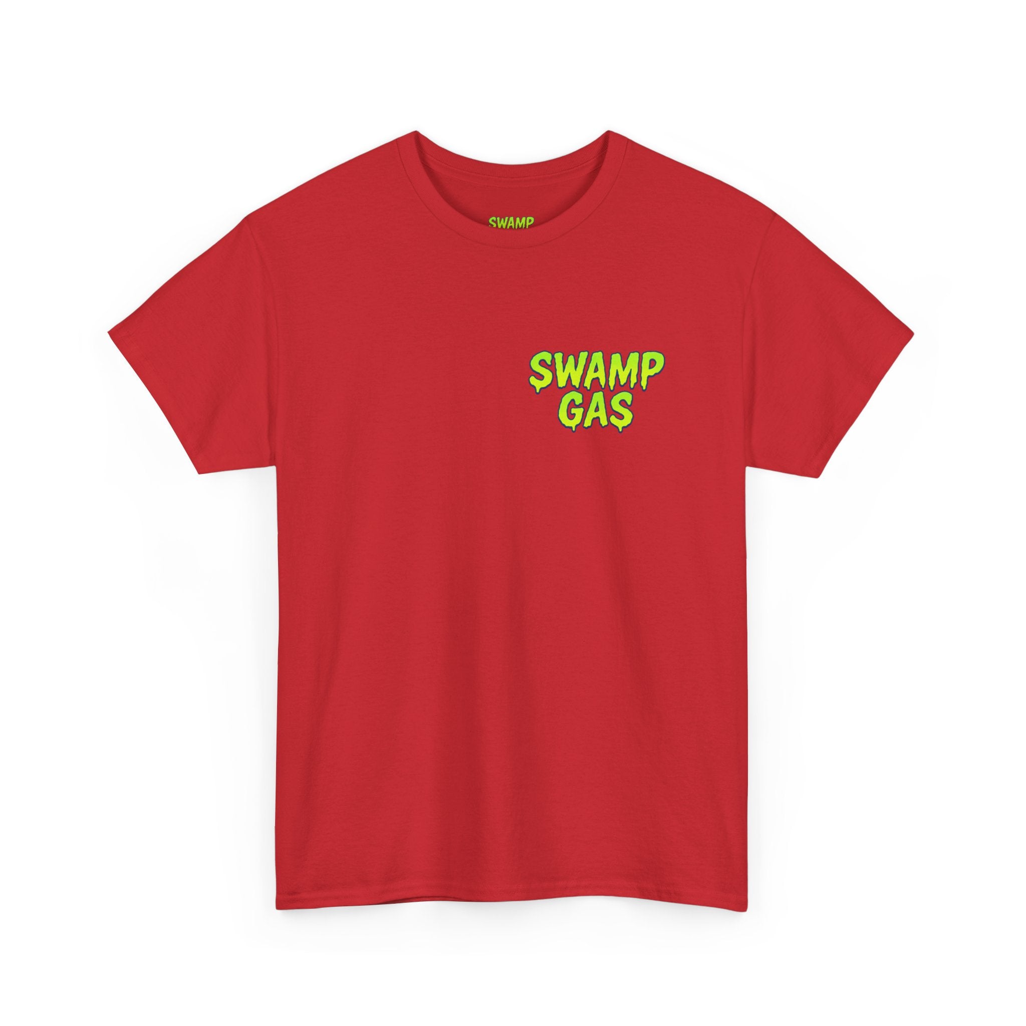 Swamp Gas Graphic Tee - Unisex Cotton T-Shirt, Halloween Costume, Fun Casual Wear, Unique Gift, Funny Shirt for Friends