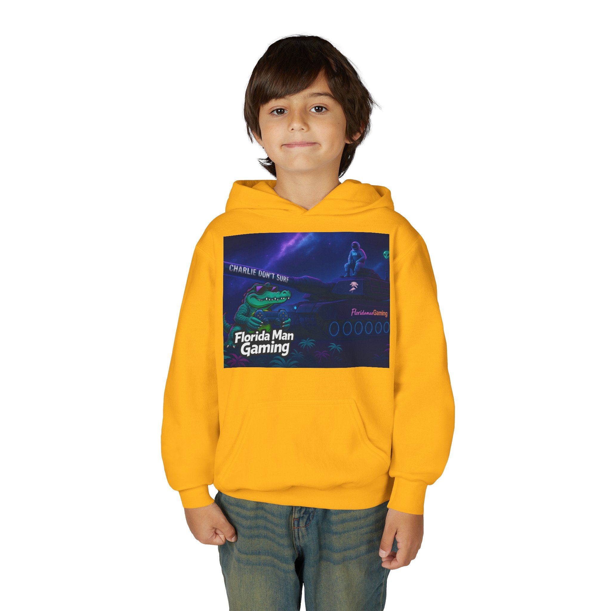 Youth Heavy Blend Hooded Sweatshirt