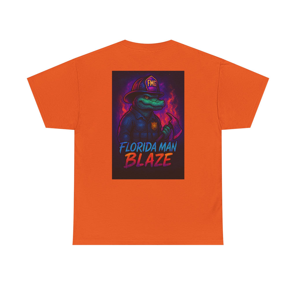 Florida Man Heroes Tee - Unisex Cotton T-Shirt, Funny Gift, Casual Wear, Unique Design, Quirky Florida Apparel