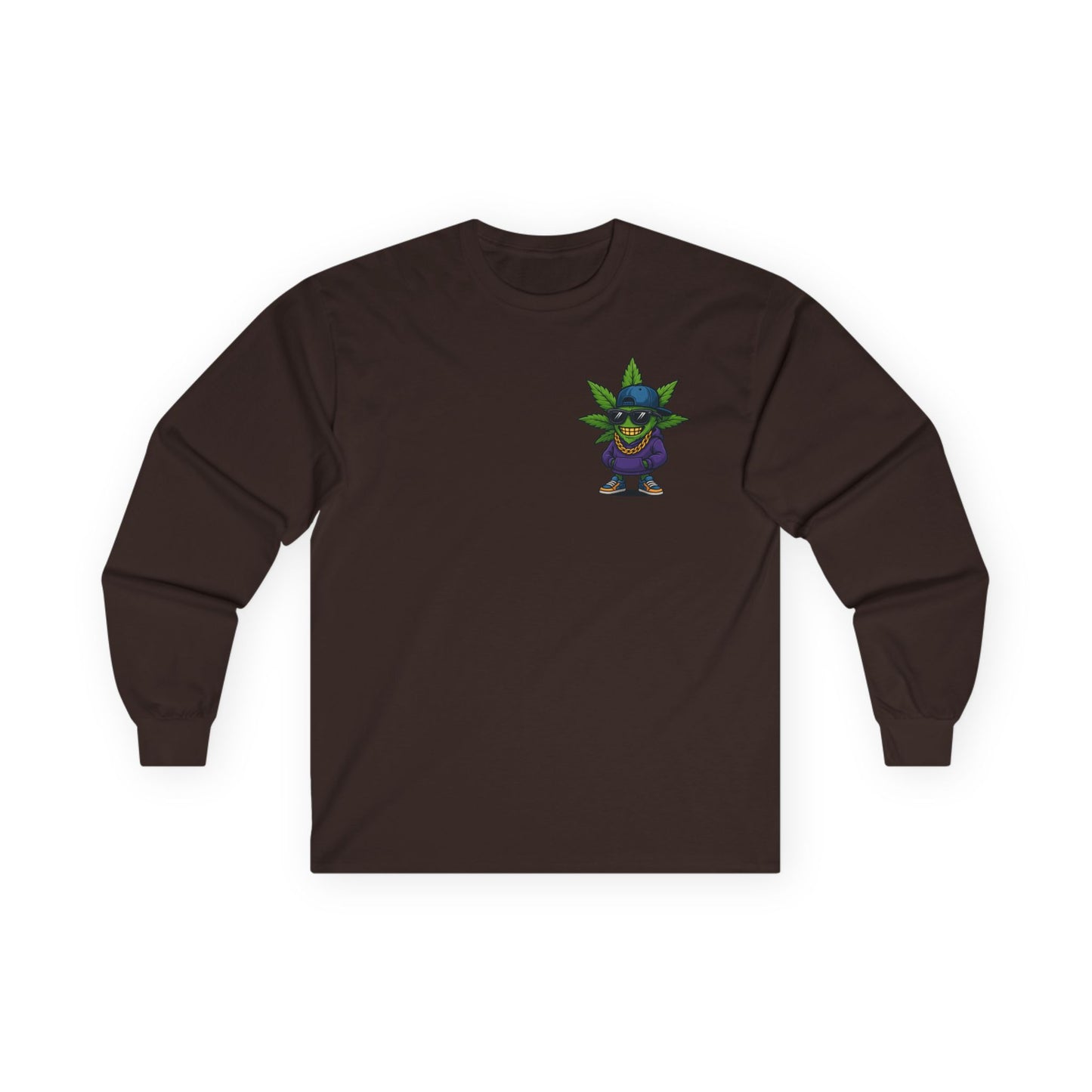 Florida Man Gaming Long Sleeve Tee - Unisex Cotton Shirt for Gamers, Halloween, Gift, Streetwear, Weed Culture