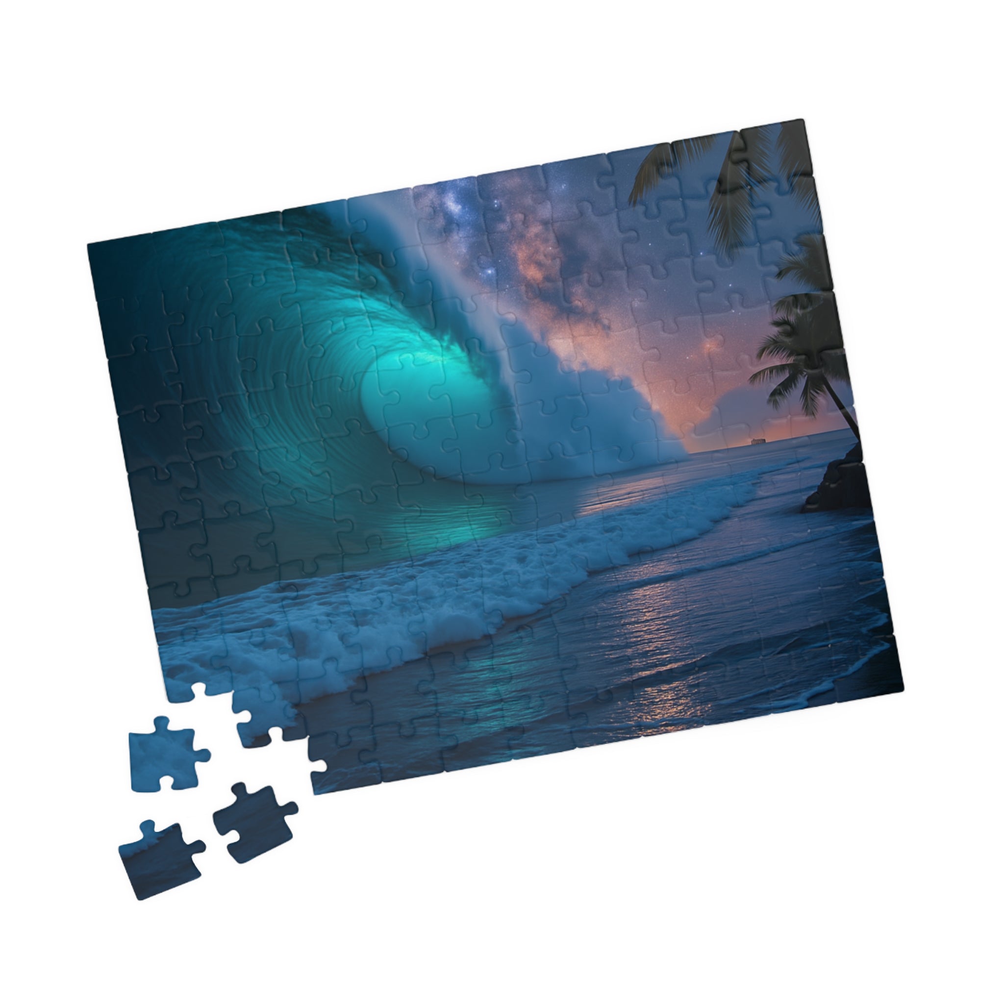 Stunning Ocean Wave Puzzle - 110 to 1014 Pieces, Perfect for Family Game Night, Gifts for Ocean Lovers, Relaxation Activity, Home Decor