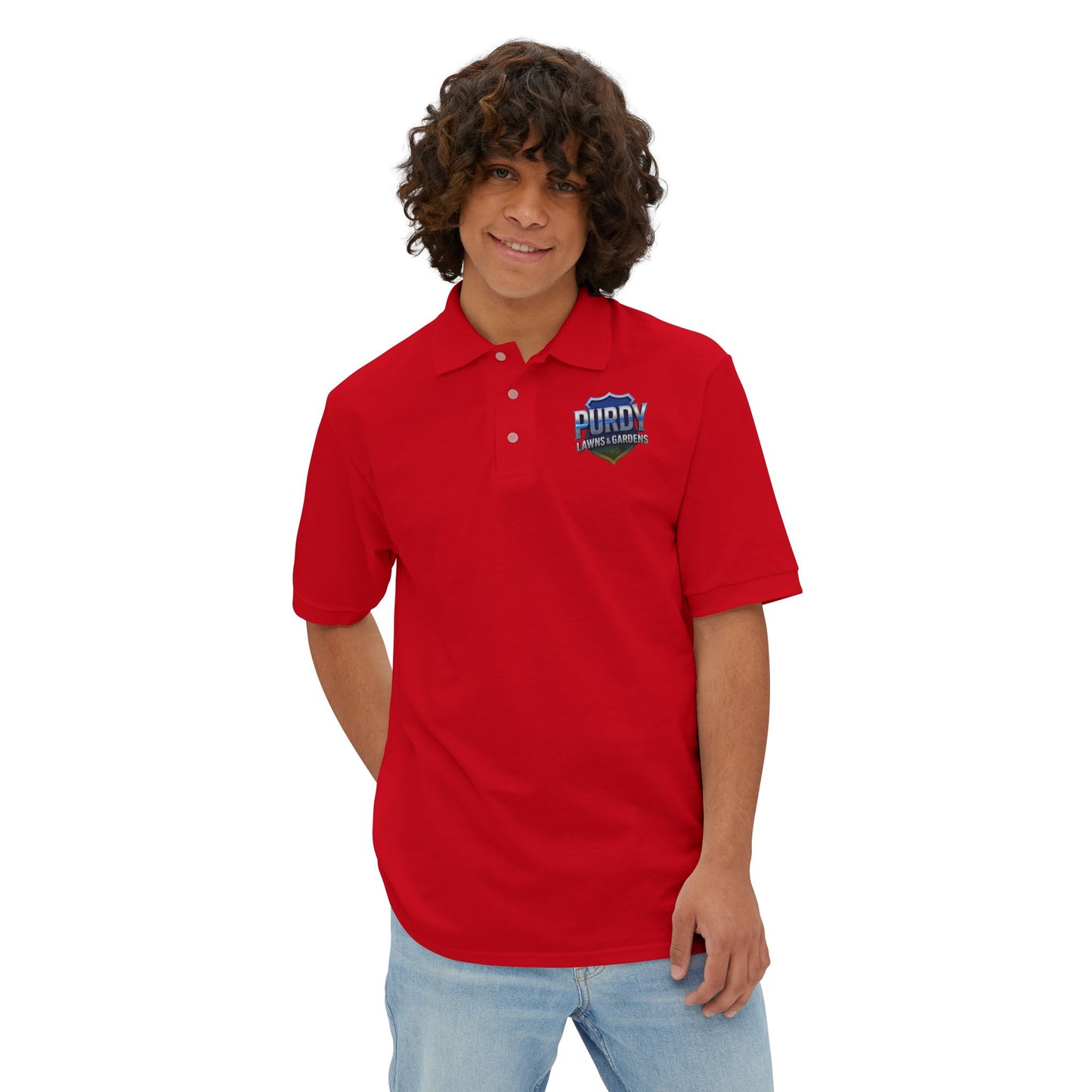 Polo Shirt for Garden Enthusiasts | Stylish Casual Wear, Men's Outdoor Polo, Gift for Gardeners, Spring Fashion