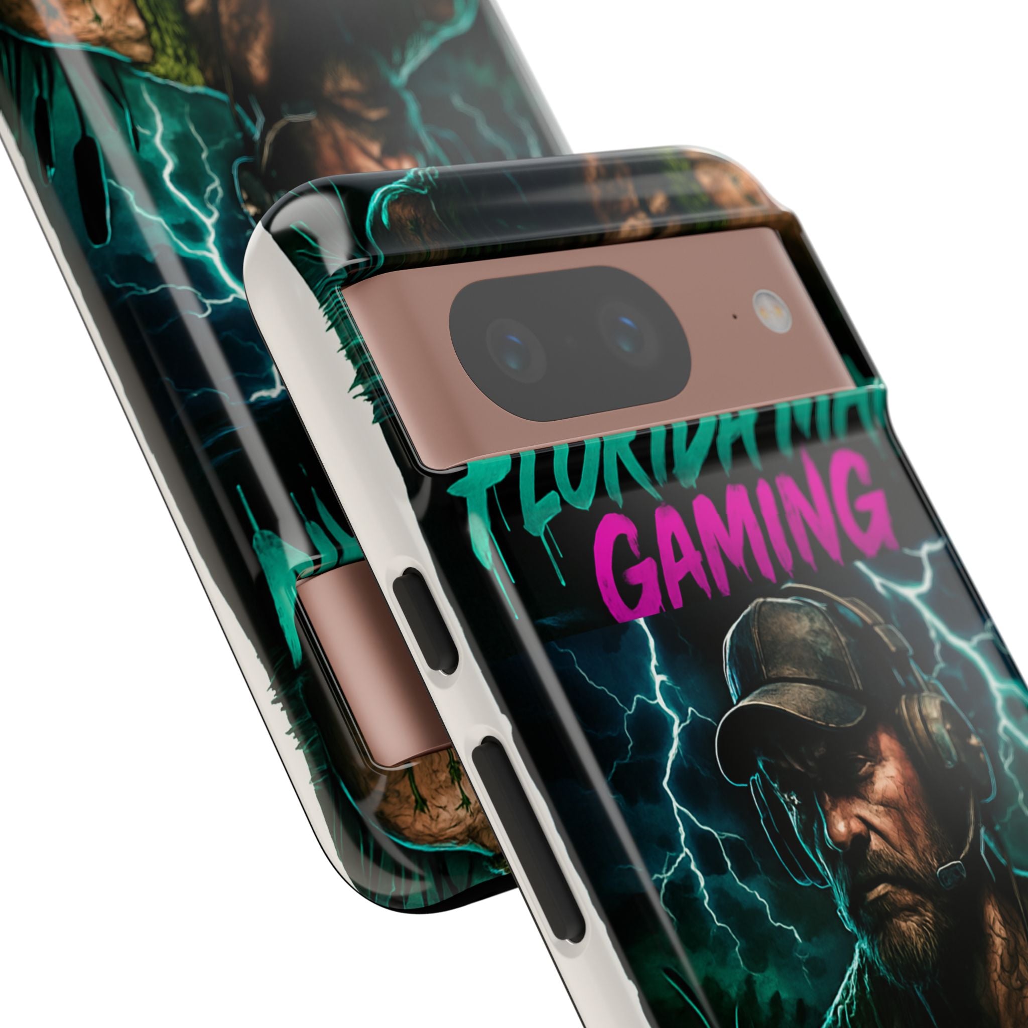 Phone Case - Florida Man Gaming Mascot Rising from the Swamp Tough Case