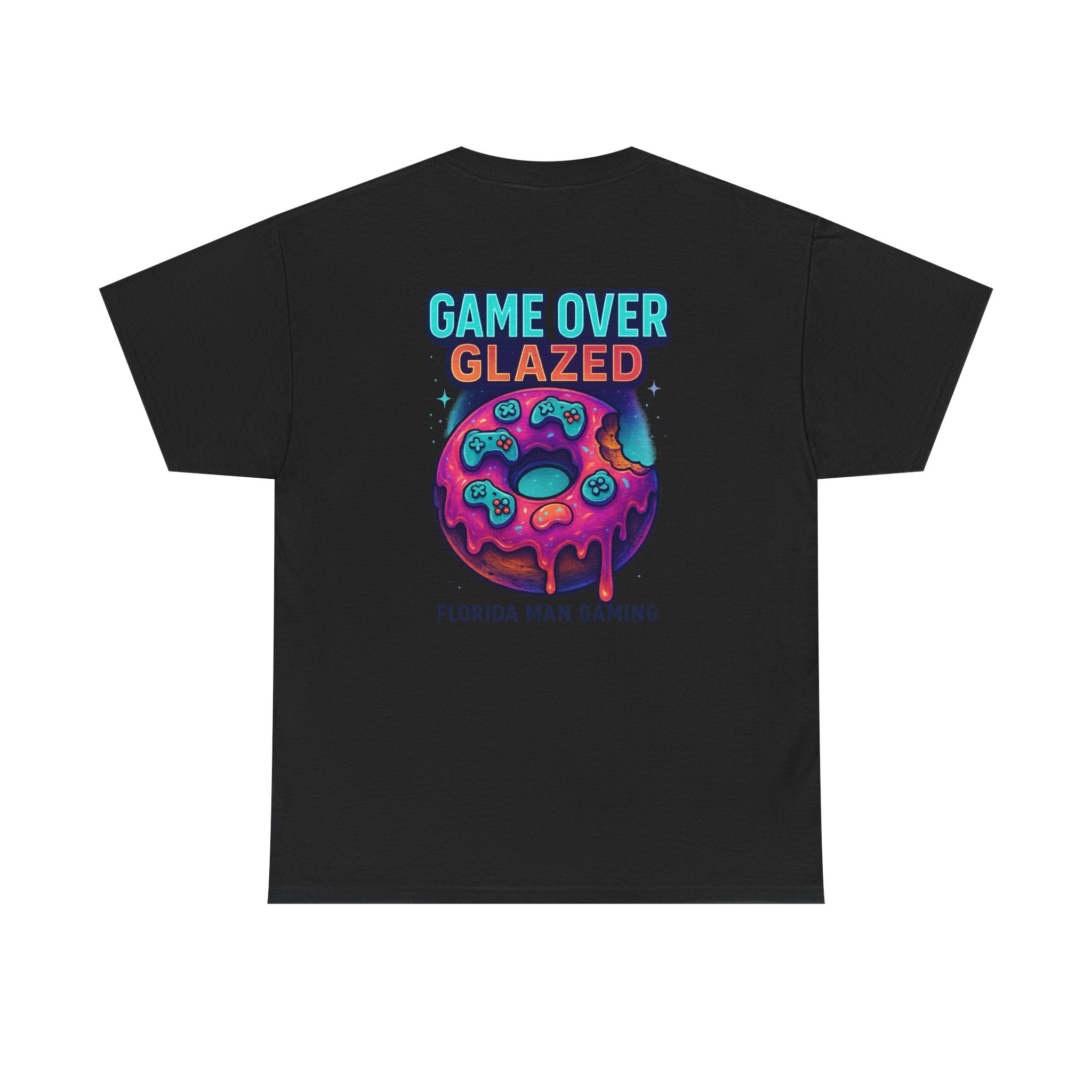 Gaming Graphic Tee for Retro Fun Lovers, Perfect for Gifts, Casual Wear, Gaming Events, Game Over Design