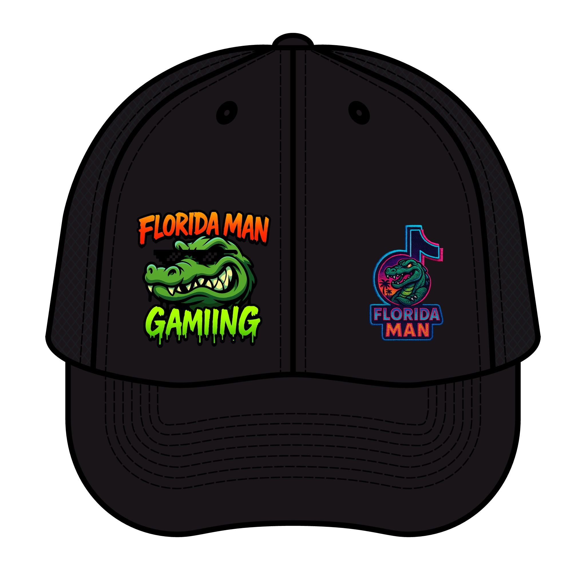 Florida Man Gaming Trucker Hat | Retro Style | Perfect for Gamers, Gift for Friends, Outdoor Events, Fun and Casual Wear