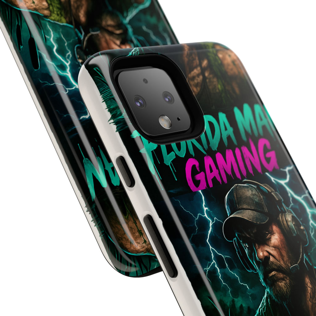 Phone Case - Florida Man Gaming Mascot Rising from the Swamp Tough Case