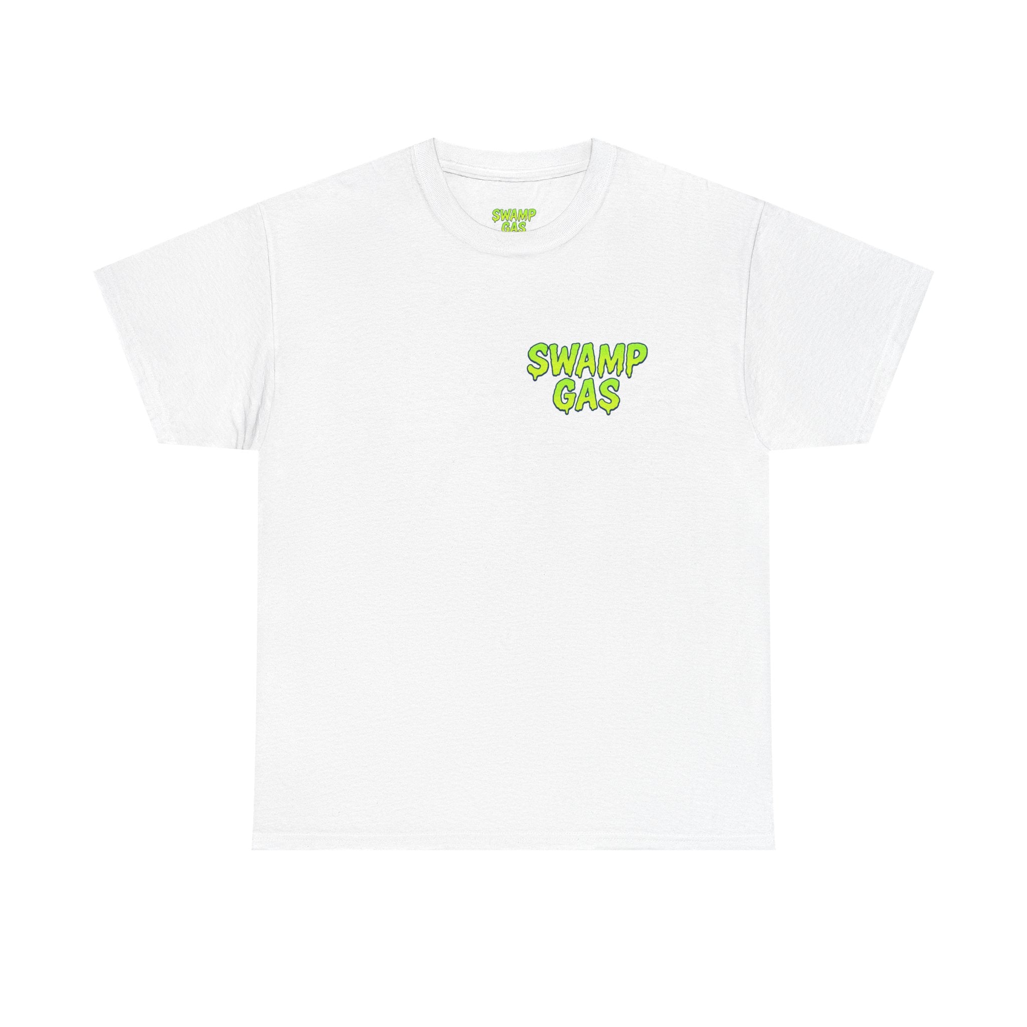 Swamp Gas Graphic Tee - Unisex Cotton T-Shirt, Halloween Costume, Fun Casual Wear, Unique Gift, Funny Shirt for Friends