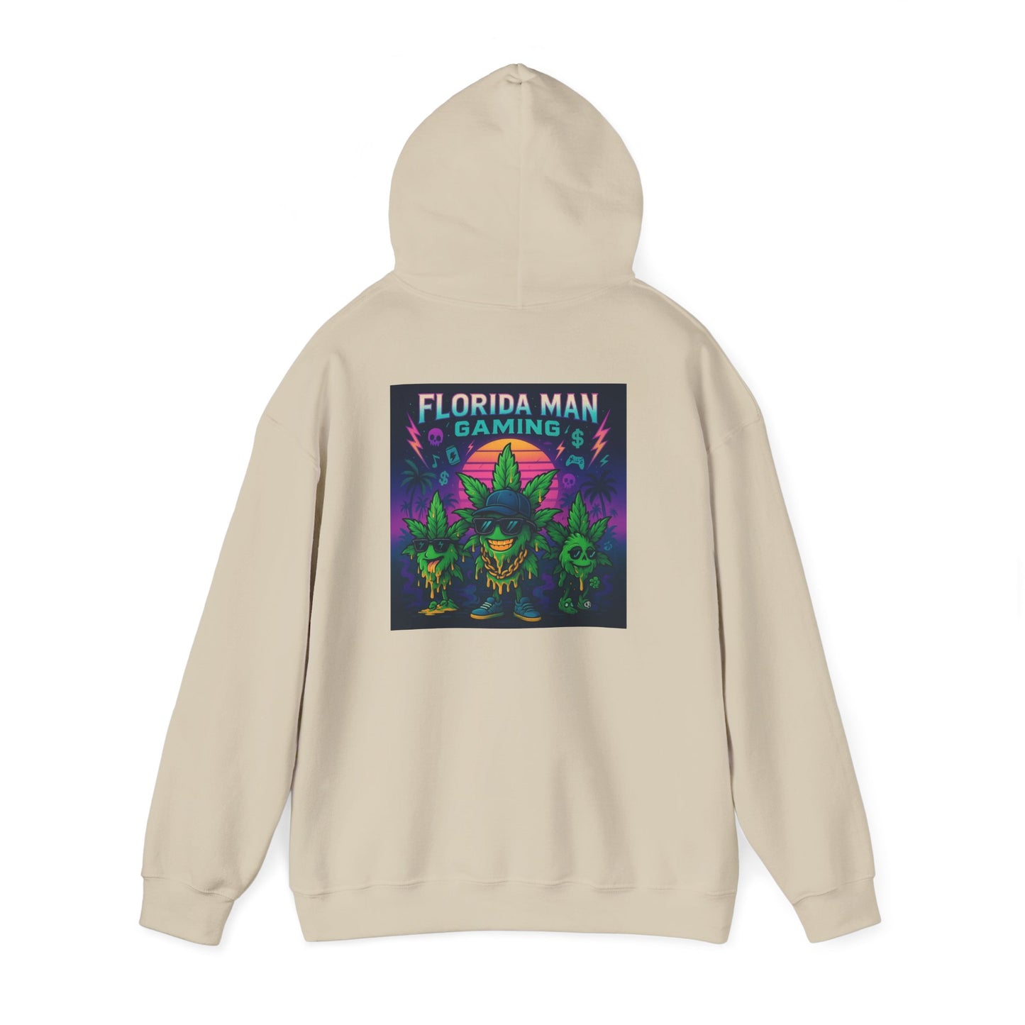Gamer Hooded Sweatshirt with Colorful Monster Design, Unisex Hoodie for Gaming Lovers, Perfect Gift for Birthdays, Cosplay, and Holidays
