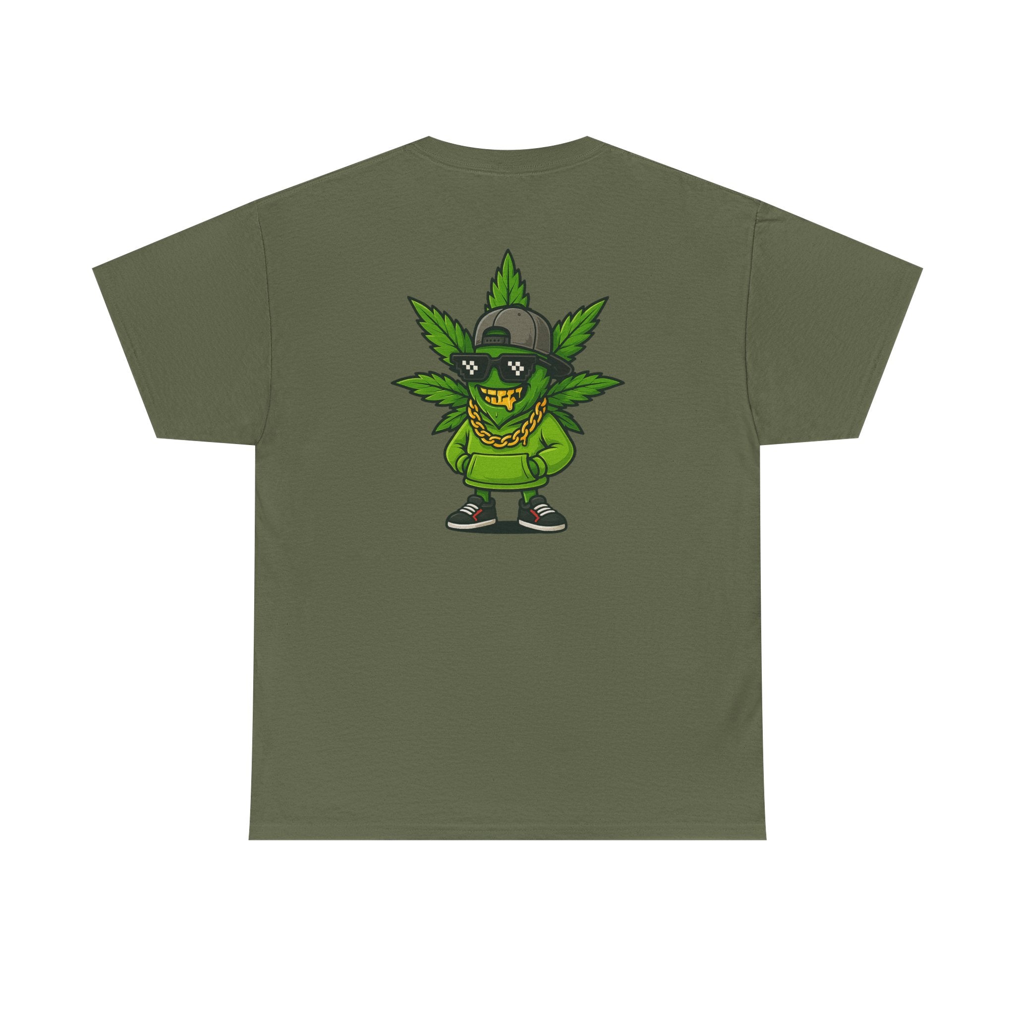 Funny Cannabis Character Unisex Tee, Stoner Gift, Graphic T-Shirt, Weed Apparel, Gift for Him/Her, Party Shirt