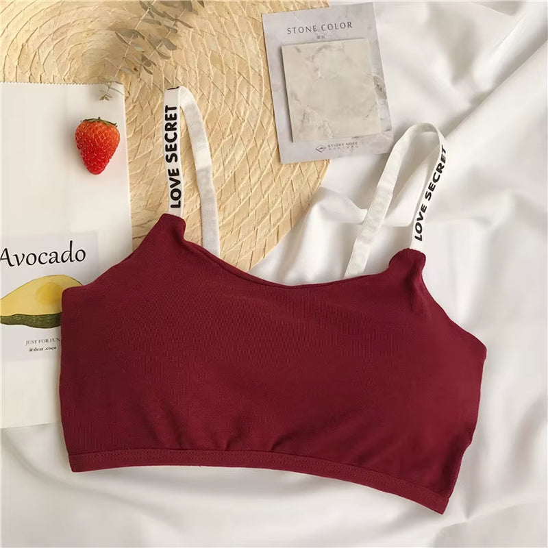 Women Tube Top Female Sports Underwear Push up Brassiere Sexy Lingerie Top Sports Tank up Seamless Soft Underwear Cotton Bra
