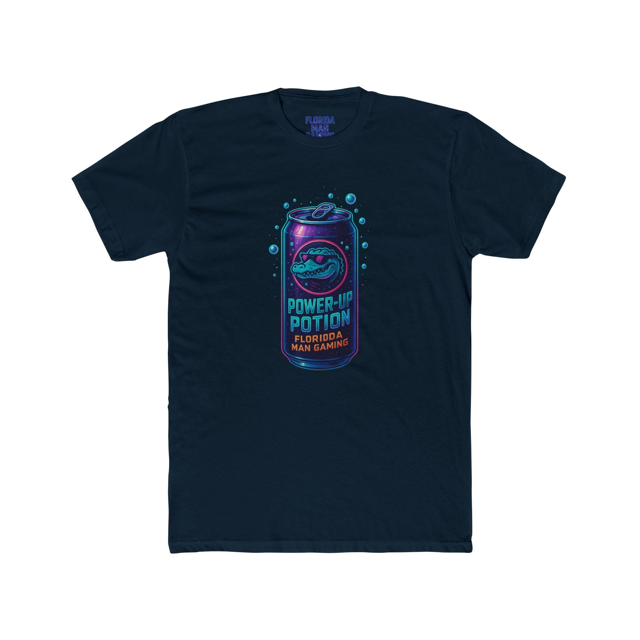 Florida Man Crew Tee: Gaming Humor Shirt, Fun Gift for Gamers, Unisex Tee for Parties, Retro Style Casual Wear, Unique Birthday Present