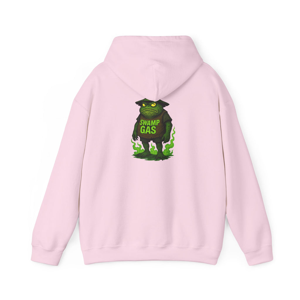 Swamp Gas Unisex Hoodie | Fun Gift for Halloween, Cozy Casual Wear, Unique Graphic Sweatshirt, Quirky Style, Perfect for Fall