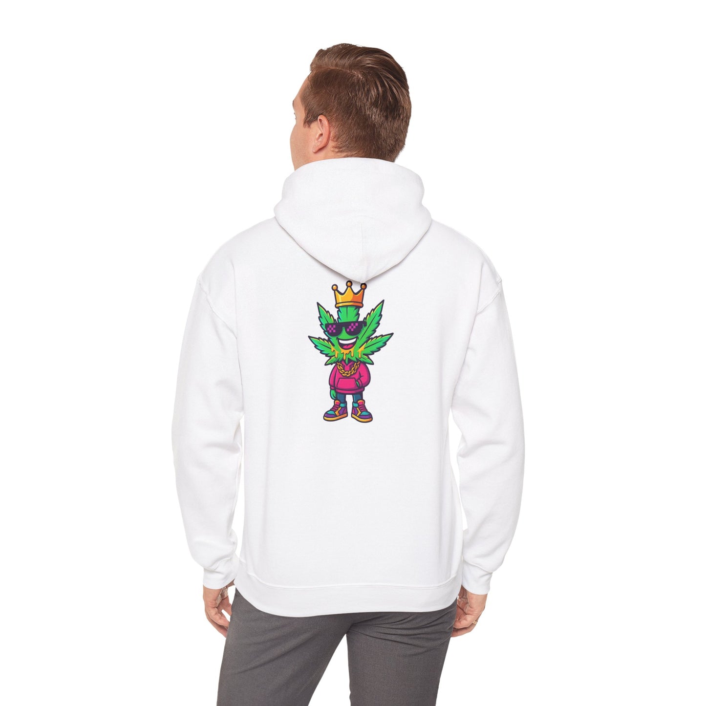 King Kush Unisex Heavy Blend Hooded Sweatshirt | Cozy and Stylish, Perfect for Chill Vibes, Gifts for Nature Lovers, Streetwear, 420 [...]