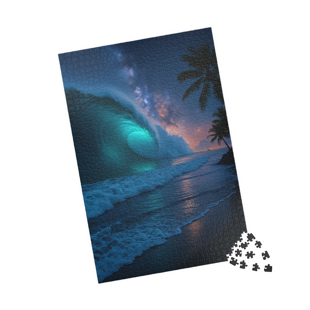 Stunning Ocean Wave Puzzle - 110 to 1014 Pieces, Perfect for Family Game Night, Gifts for Ocean Lovers, Relaxation Activity, Home Decor