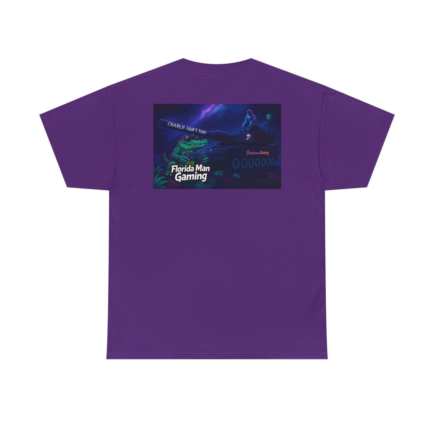 Florida Man Gaming Tee, Unisex Cotton Shirt, Fun Gaming Shirt, Casual Wear, Gift for Gamers, Trendy Graphic Tee
