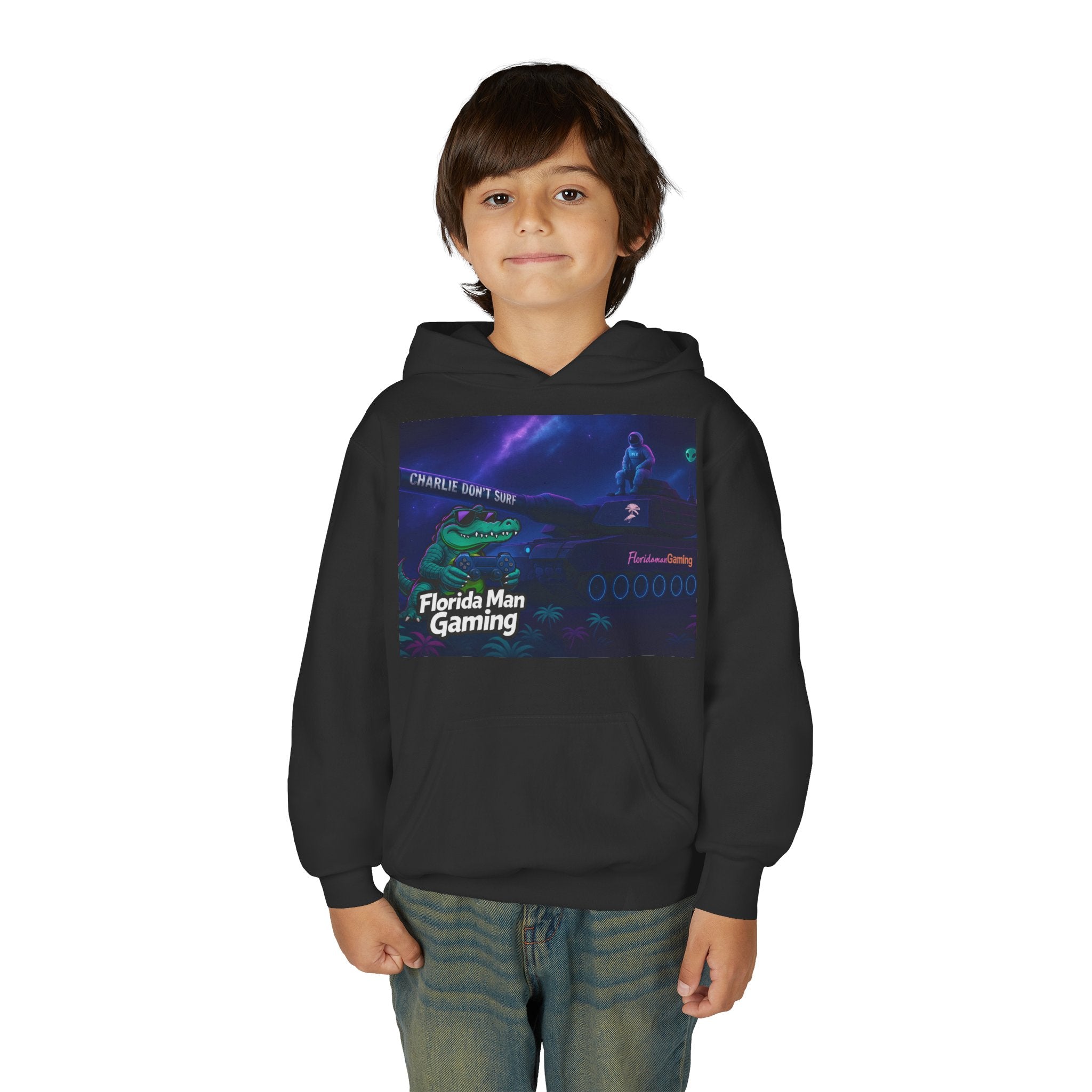 Youth Heavy Blend Hooded Sweatshirt