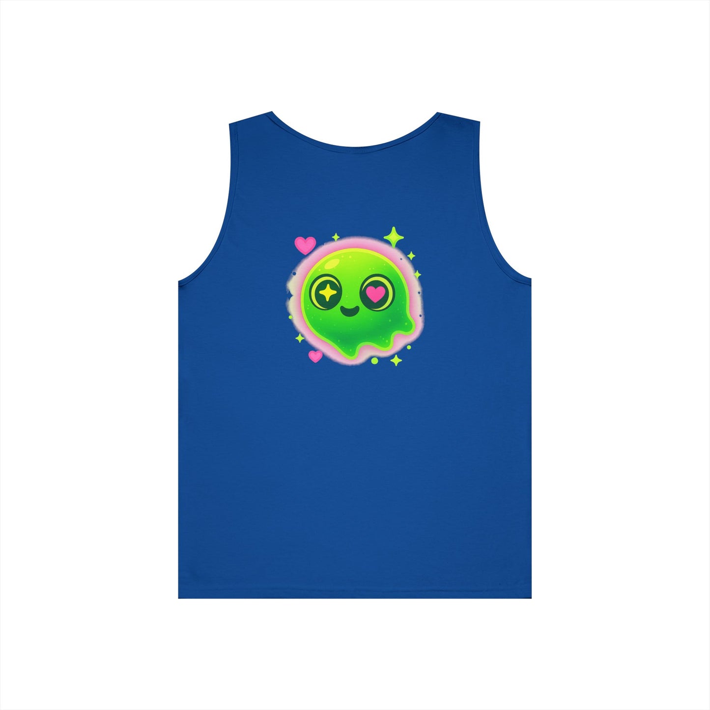 Cute Cartoon Glow-in-the-Dark Tank Top, Summer Outfit, LGBTQ+ Pride Wear, Festival Attire, Funny Gift for Teens, Casual Wear