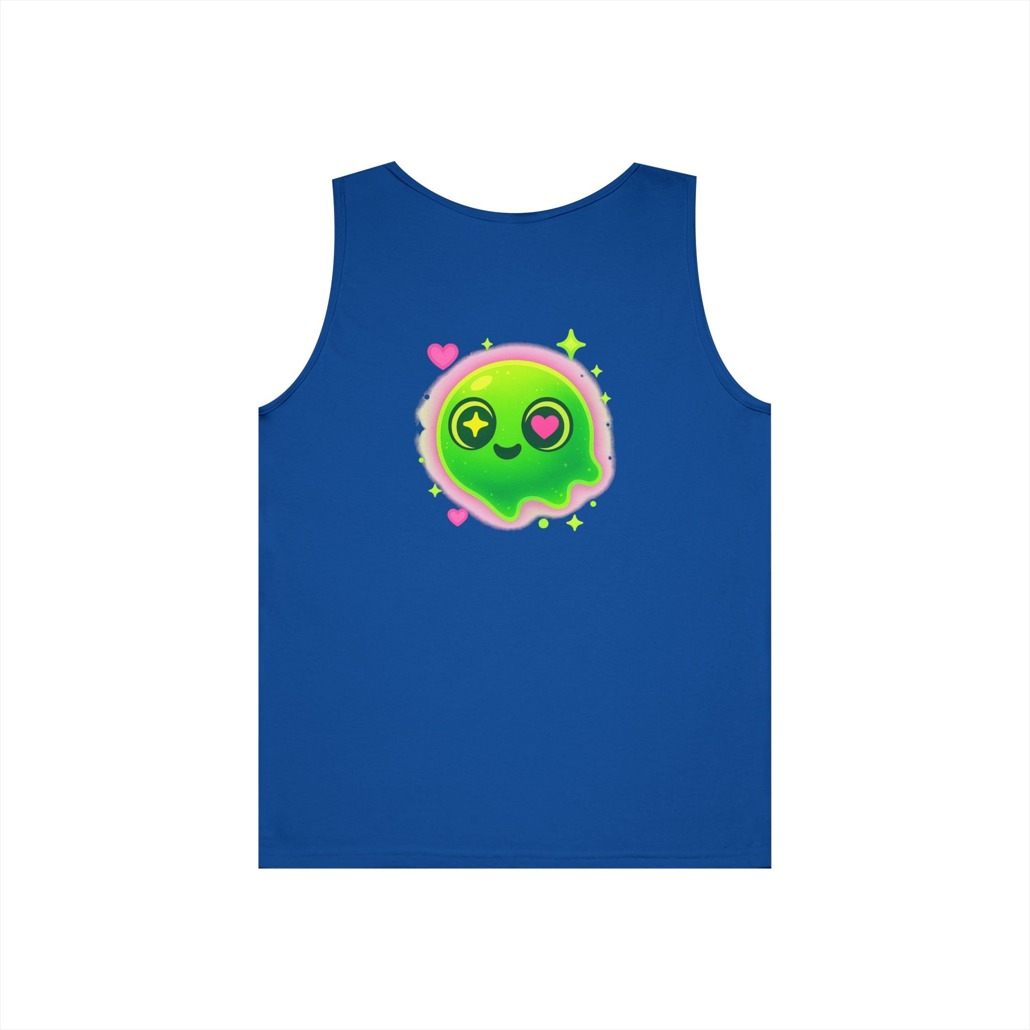 Cute Cartoon Glow-in-the-Dark Tank Top, Summer Outfit, LGBTQ+ Pride Wear, Festival Attire, Funny Gift for Teens, Casual Wear