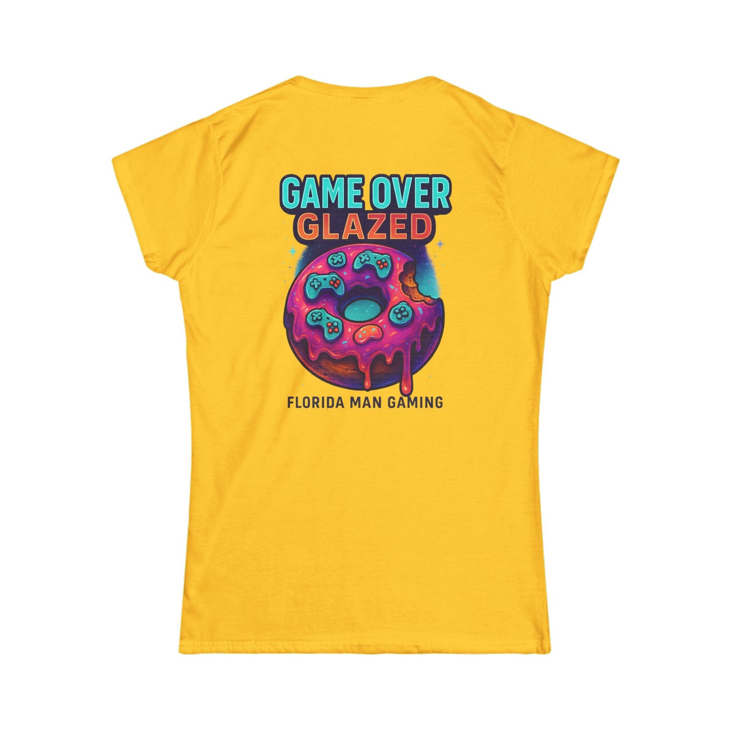 Gaming-Inspired Women's Softstyle Tee - Perfect for Gamers, Nerds, Birthday Gifts, Gaming Events, Casual Wear