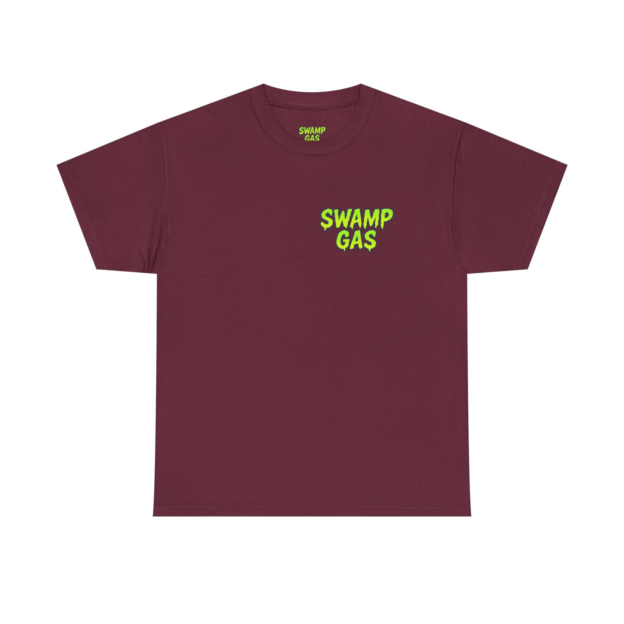 Swamp Gas Graphic Tee - Unisex Cotton T-Shirt, Halloween Costume, Fun Casual Wear, Unique Gift, Funny Shirt for Friends
