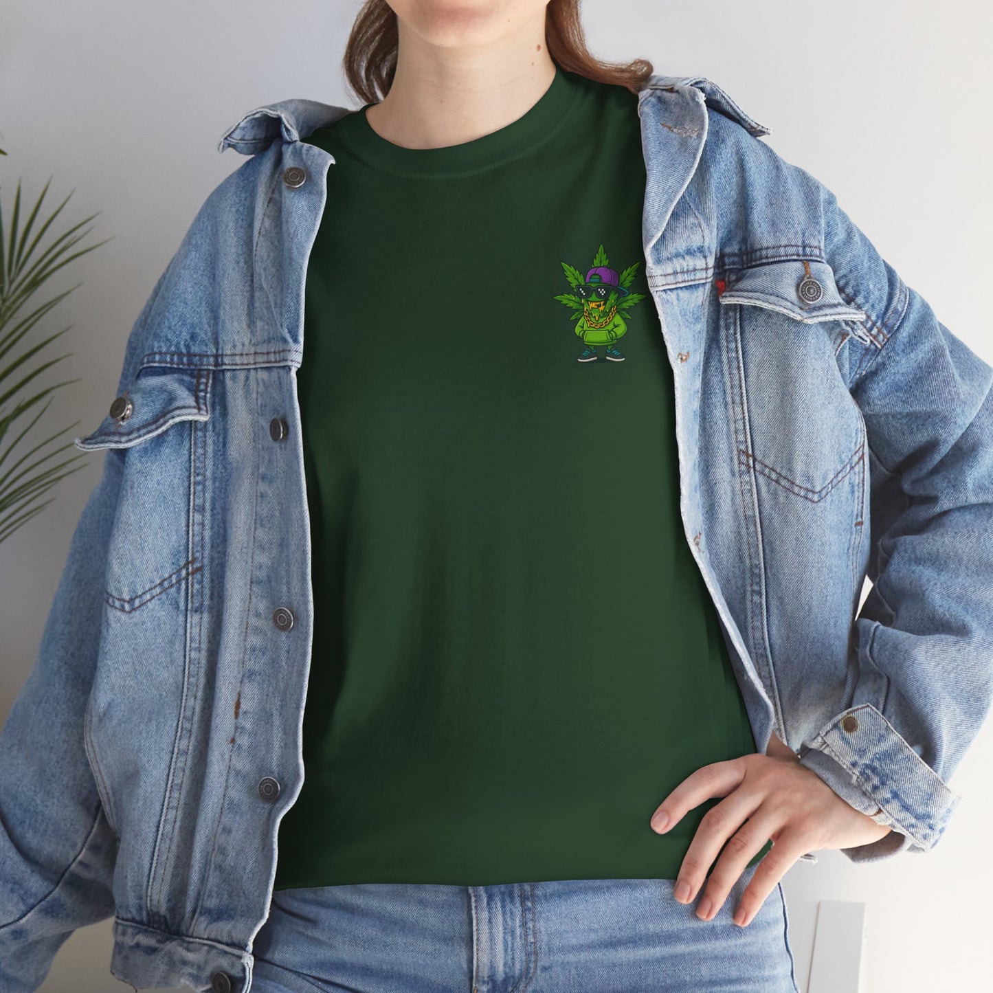 Cool Cannabis Vibe Unisex Tee - Stoner Gift, Weed Lovers Shirt, Hip Hop Style Tee, Indoor/Outdoor Wear, Party Wear