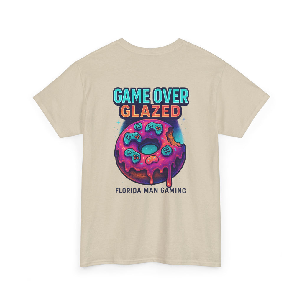 Gaming Graphic Tee for Retro Fun Lovers, Perfect for Gifts, Casual Wear, Gaming Events, Game Over Design