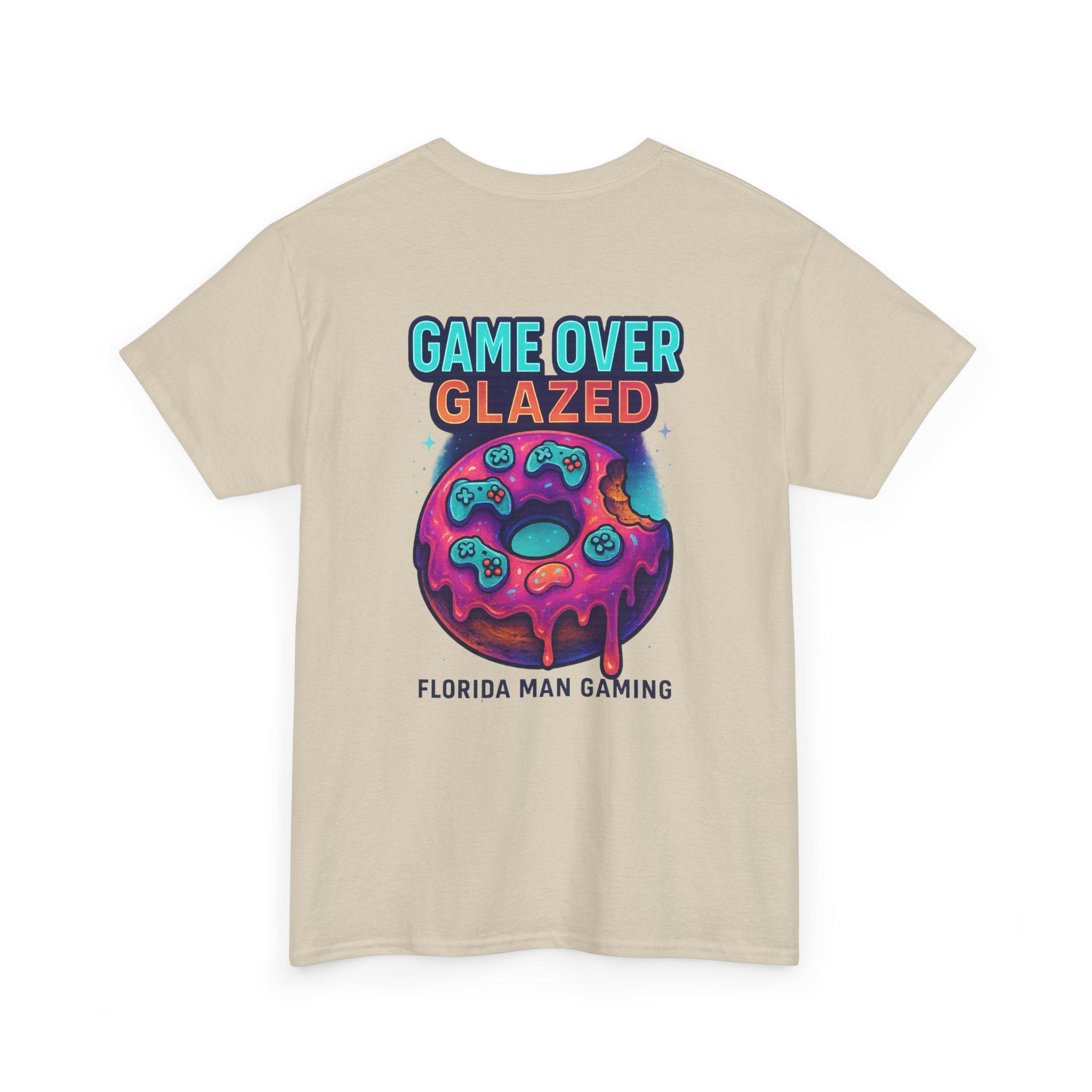 Gaming Graphic Tee for Retro Fun Lovers, Perfect for Gifts, Casual Wear, Gaming Events, Game Over Design