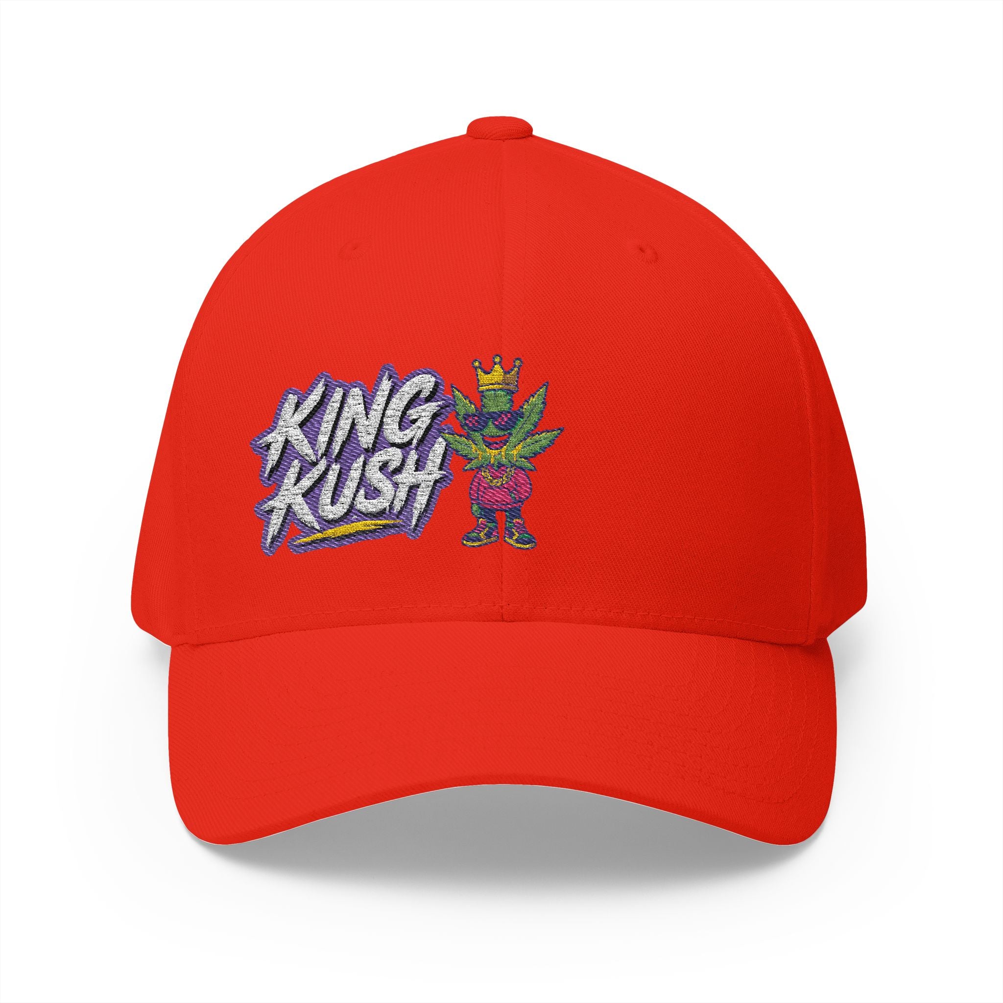 King Rush Embroidered Cap, Fun Gift for Gamers, Casual Streetwear, Fashion Accessories, Birthday Present, Outdoor Activities