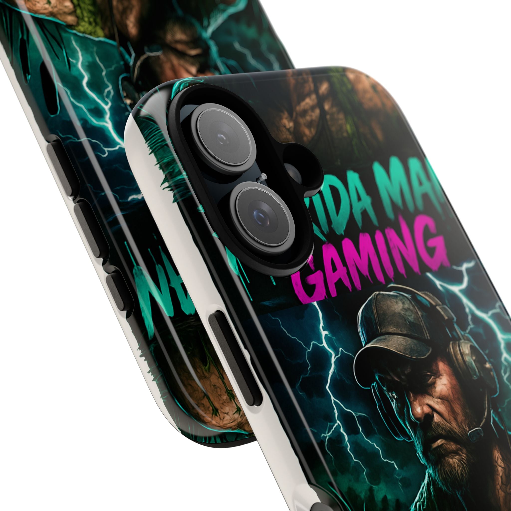 Phone Case - Florida Man Gaming Mascot Rising from the Swamp Tough Case