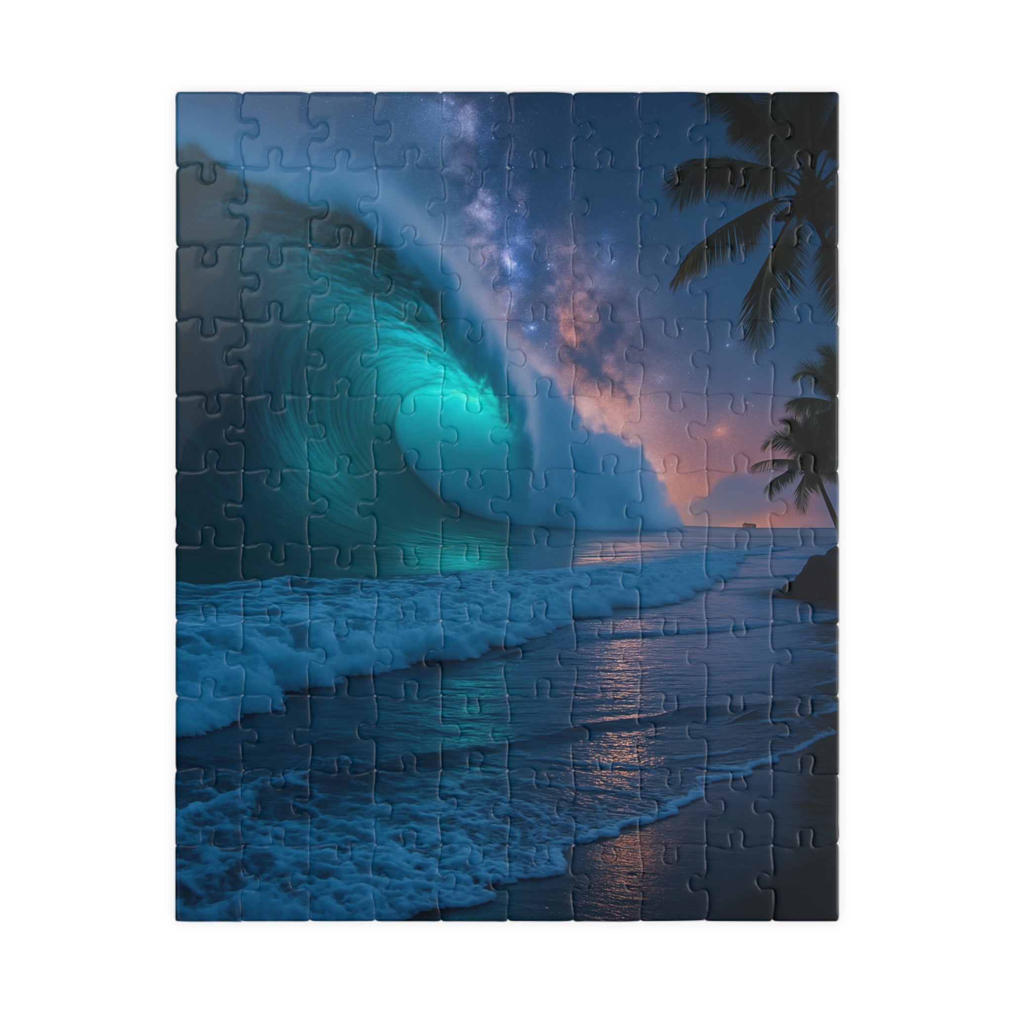Stunning Ocean Wave Puzzle - 110 to 1014 Pieces, Perfect for Family Game Night, Gifts for Ocean Lovers, Relaxation Activity, Home Decor