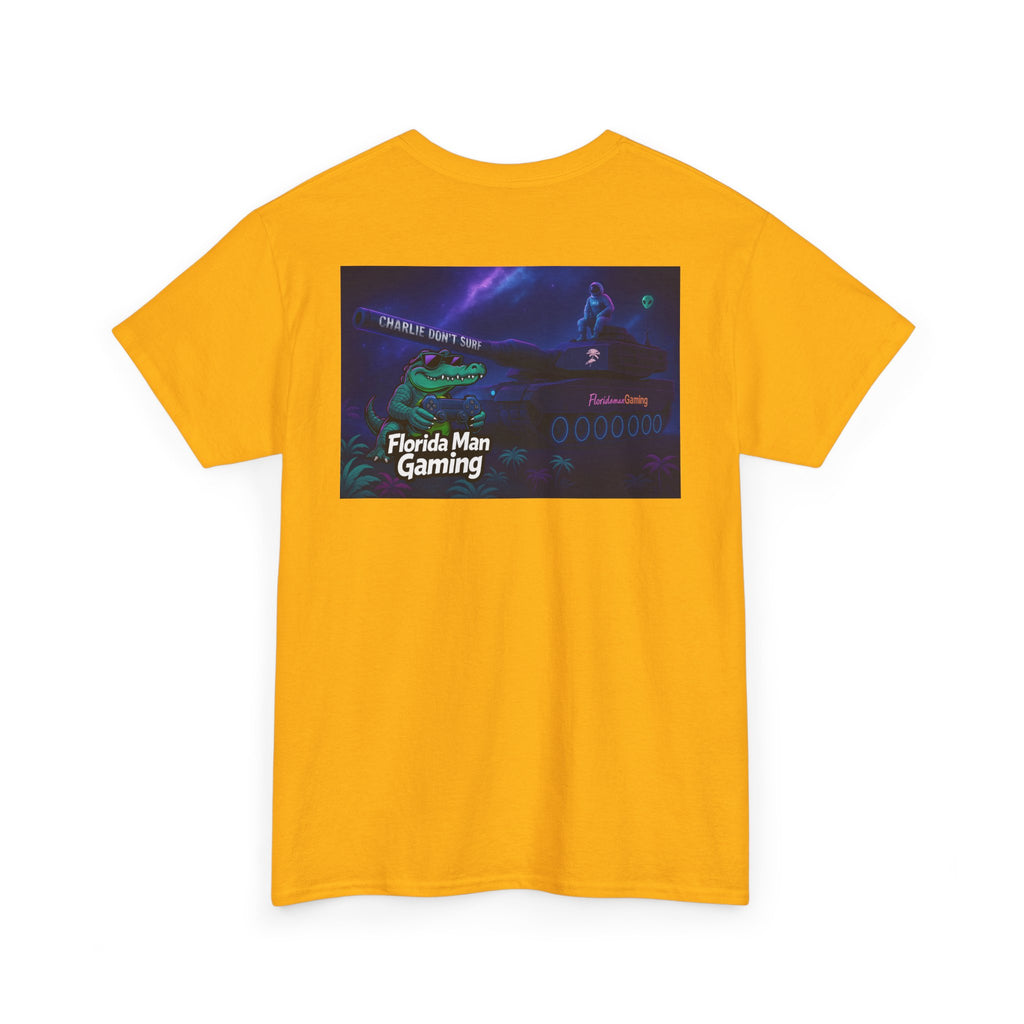 Florida Man Gaming Tee, Unisex Cotton Shirt, Fun Gaming Shirt, Casual Wear, Gift for Gamers, Trendy Graphic Tee
