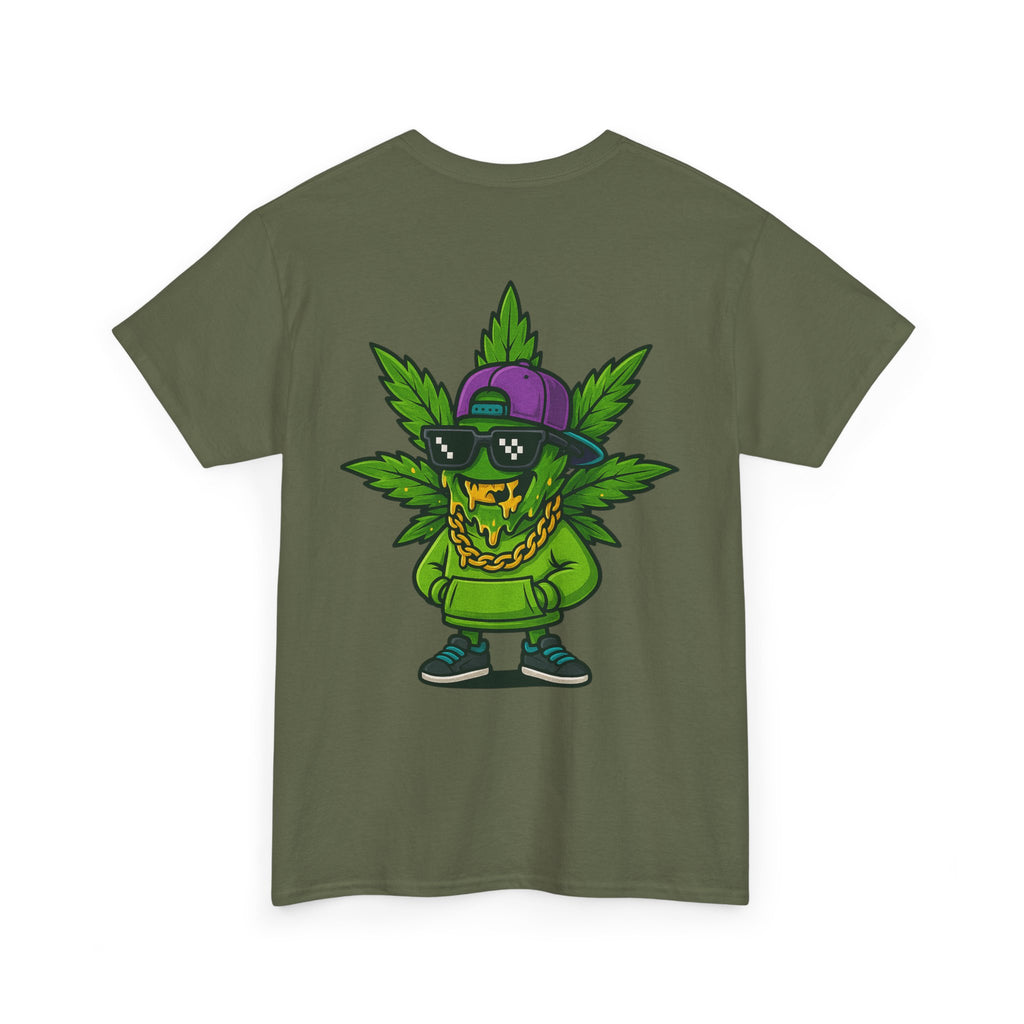 Cool Cannabis Vibe Unisex Tee - Stoner Gift, Weed Lovers Shirt, Hip Hop Style Tee, Indoor/Outdoor Wear, Party Wear