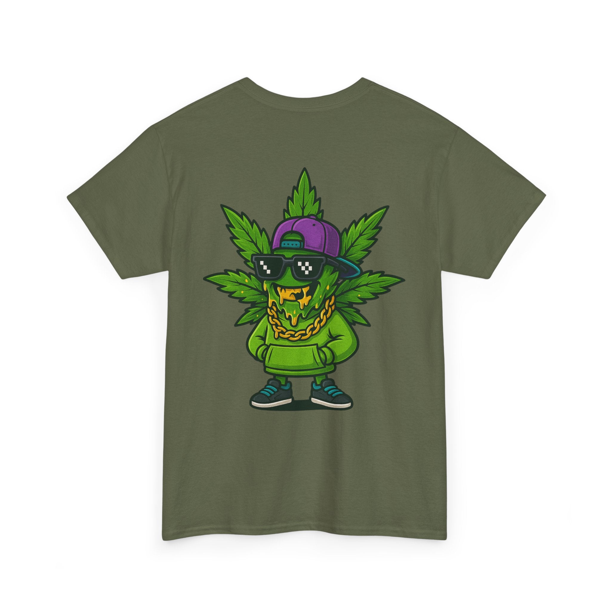 Cool Cannabis Vibe Unisex Tee - Stoner Gift, Weed Lovers Shirt, Hip Hop Style Tee, Indoor/Outdoor Wear, Party Wear